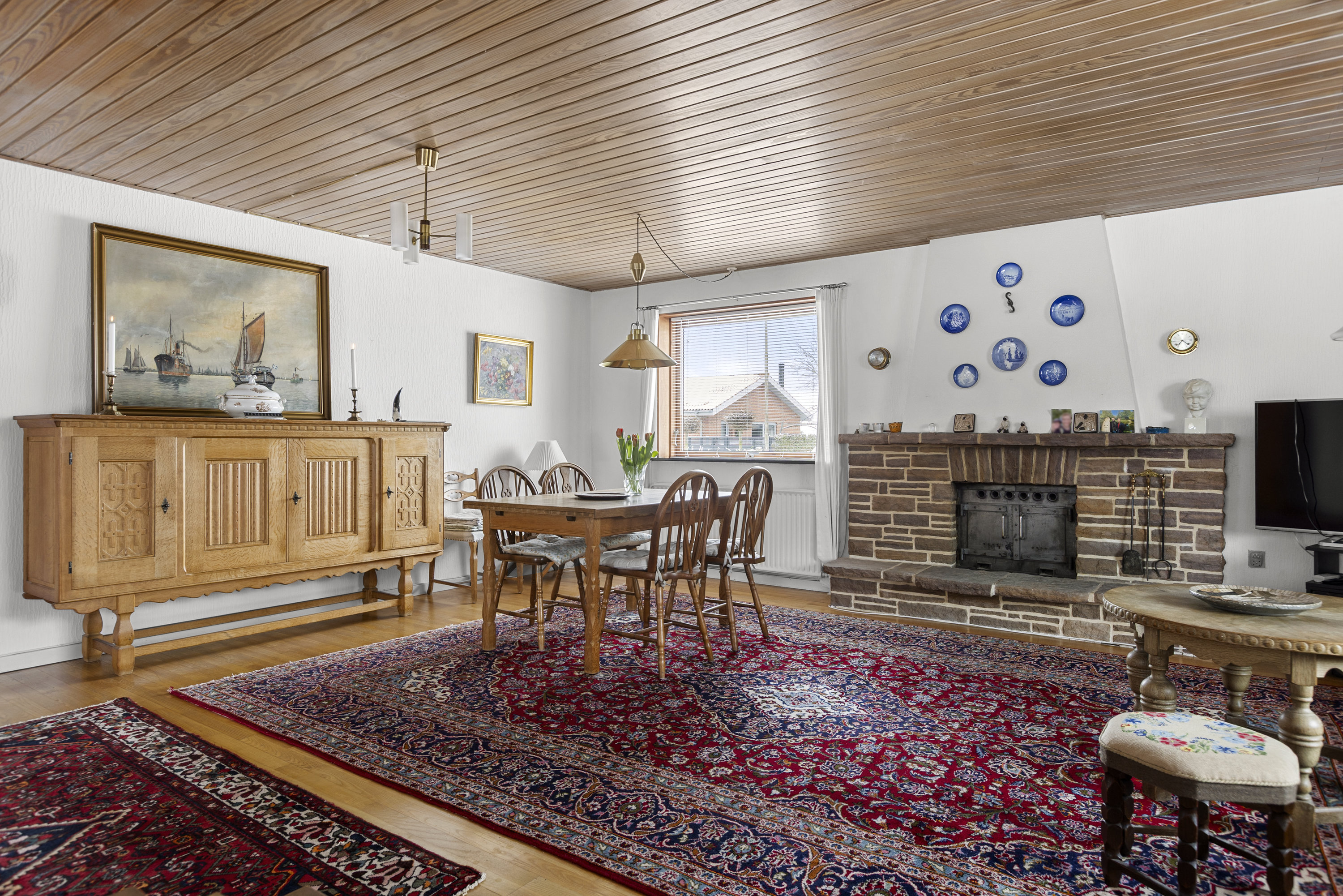 Fremhævet stue billede i fuldskærmstilstand. Billede af Lyshøj 7, 4220 Korsør