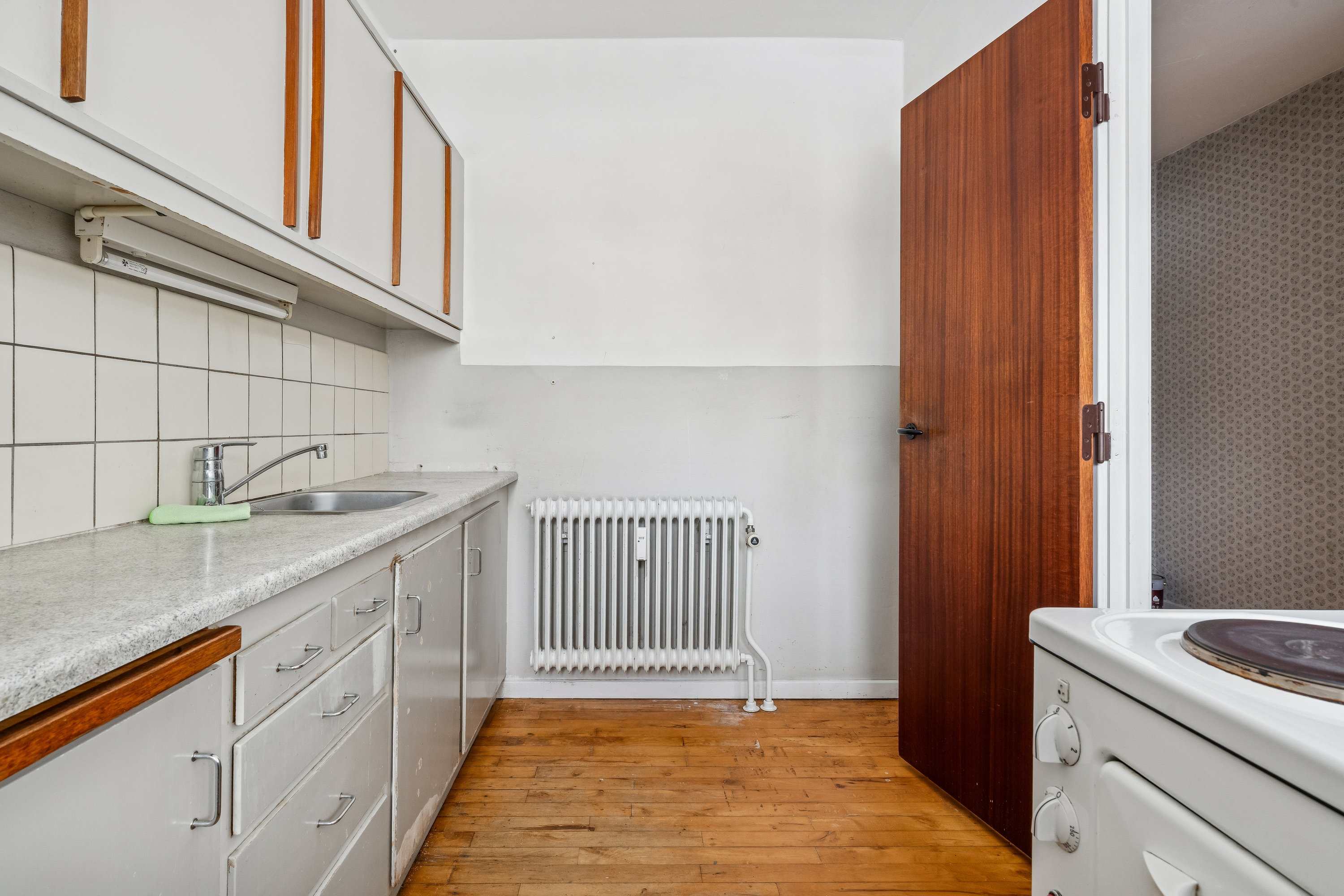 Fremhævet badeværelse billede i fuldskærmstilstand. Billede af Roald Amundsens Vej 11, st.., 9210 Aalborg SØ