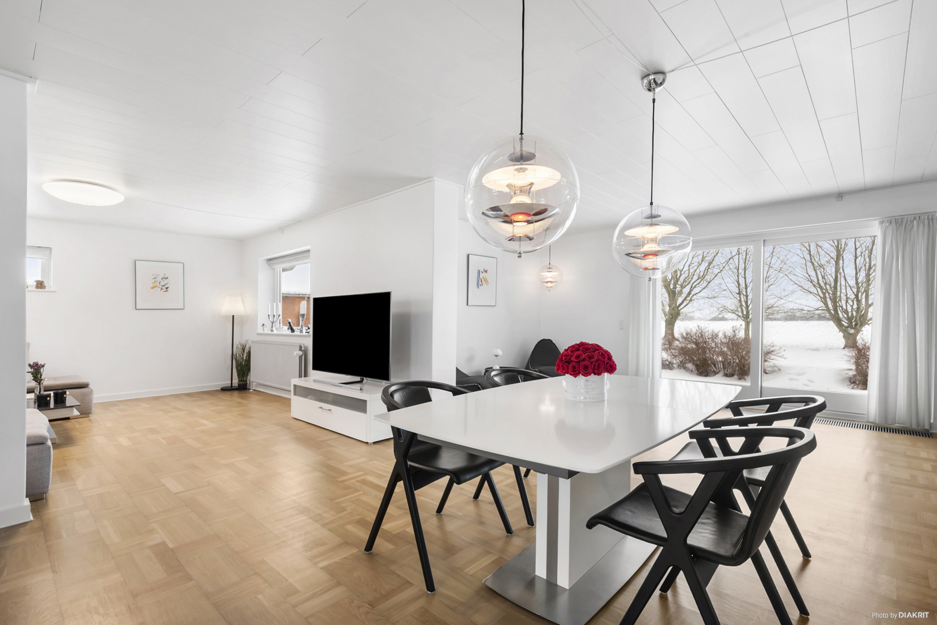 Miniaturebillede 2: spisestue. Billede af Alminde 9, Enderslev, 4652 Hårlev