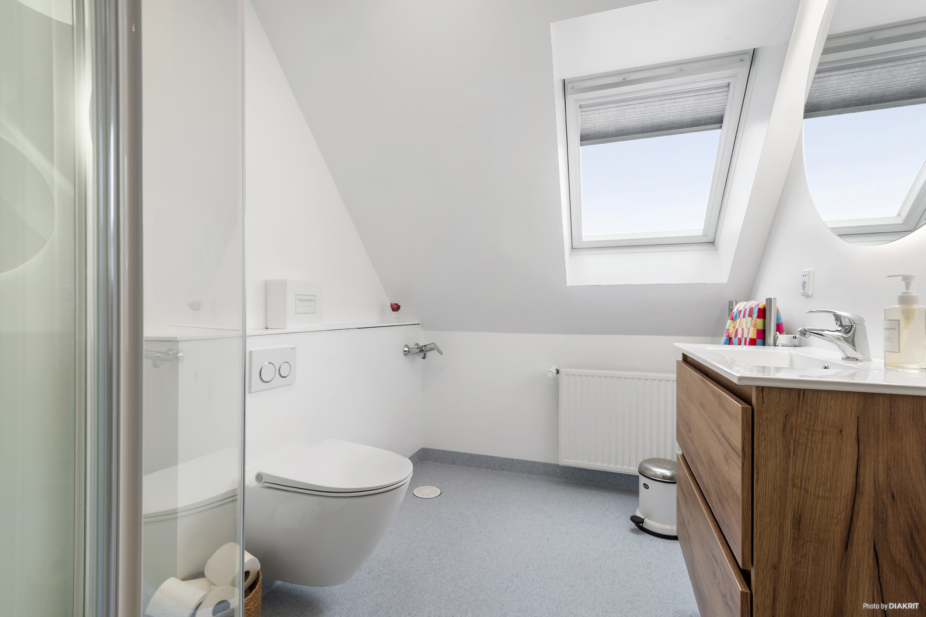 Fremhævet badeværelse billede i fuldskærmstilstand. Billede af Alminde 9, Enderslev, 4652 Hårlev