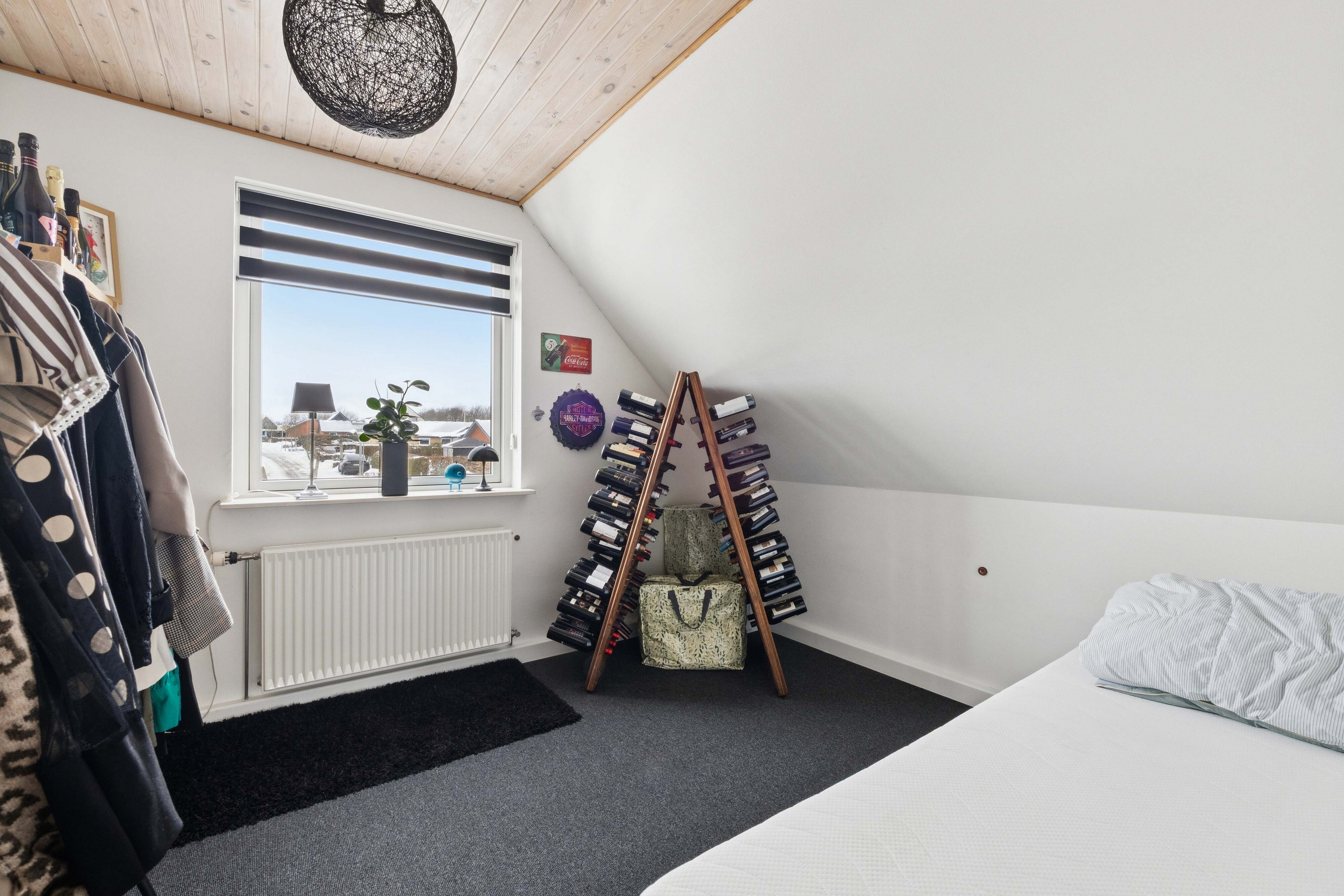 Fremhævet soveværelse billede i fuldskærmstilstand. Billede af Syrenvej 4, 7700 Thisted