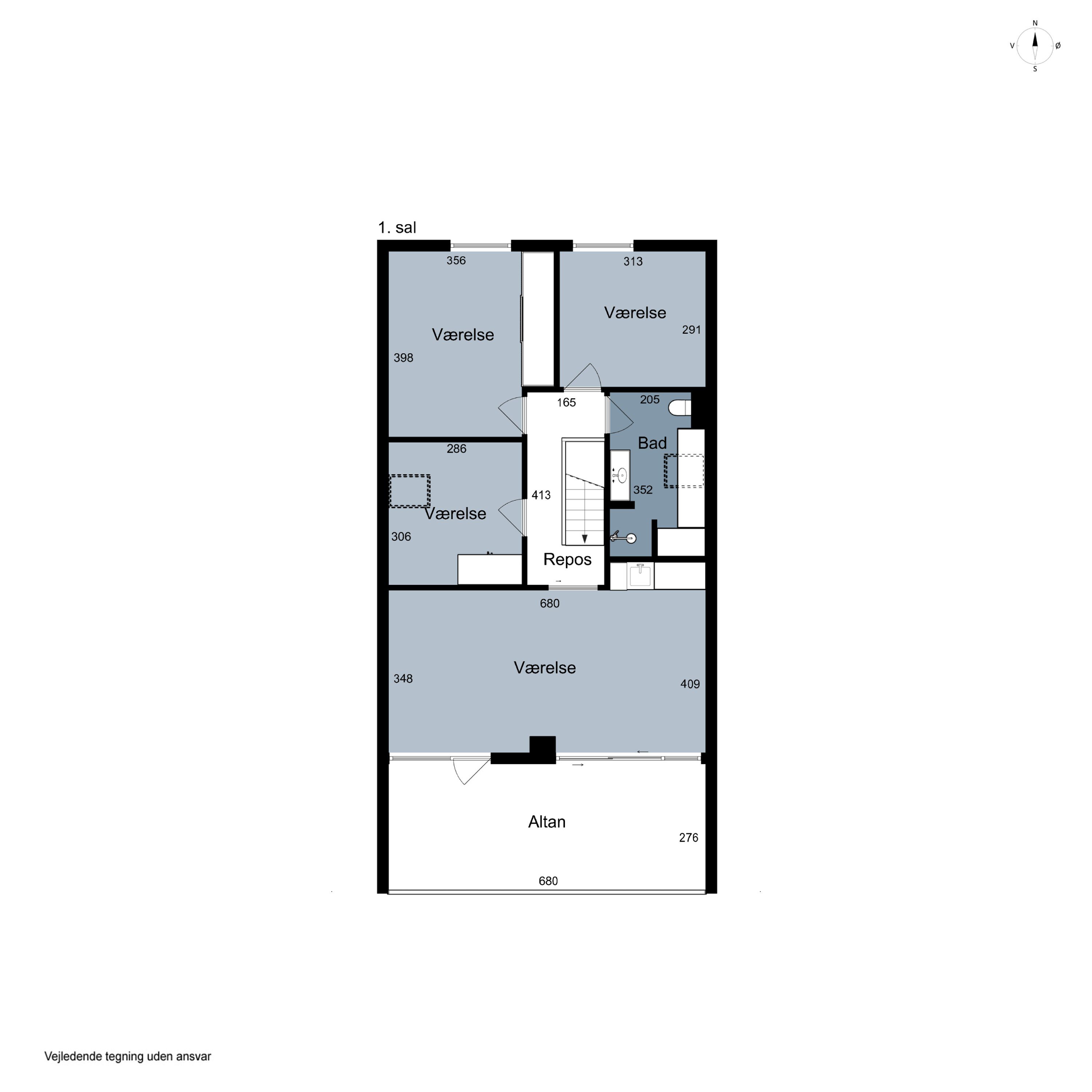 Plantegninger billede af Syrenvej 4, 7700 Thisted