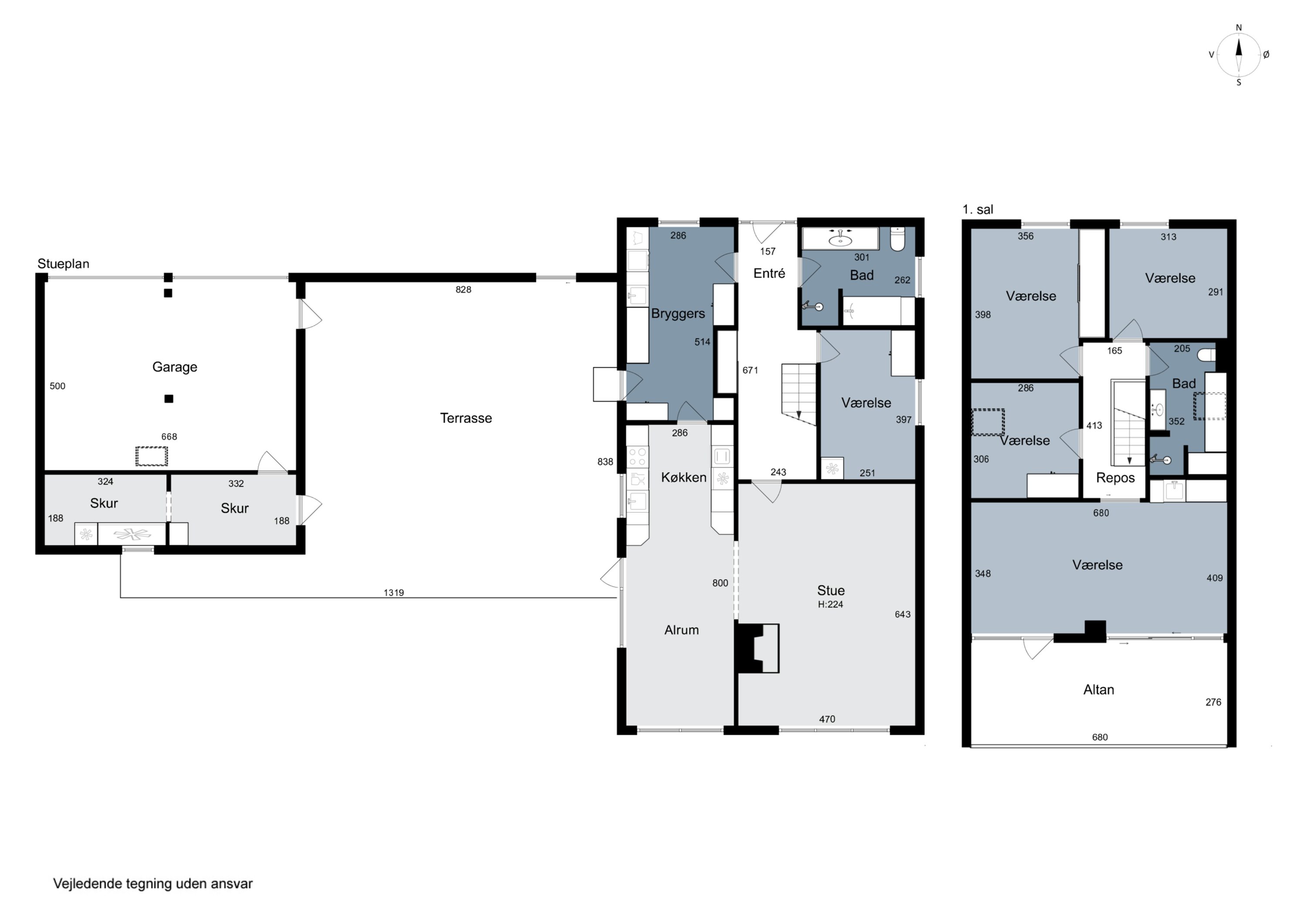 Plantegninger billede af Syrenvej 4, 7700 Thisted