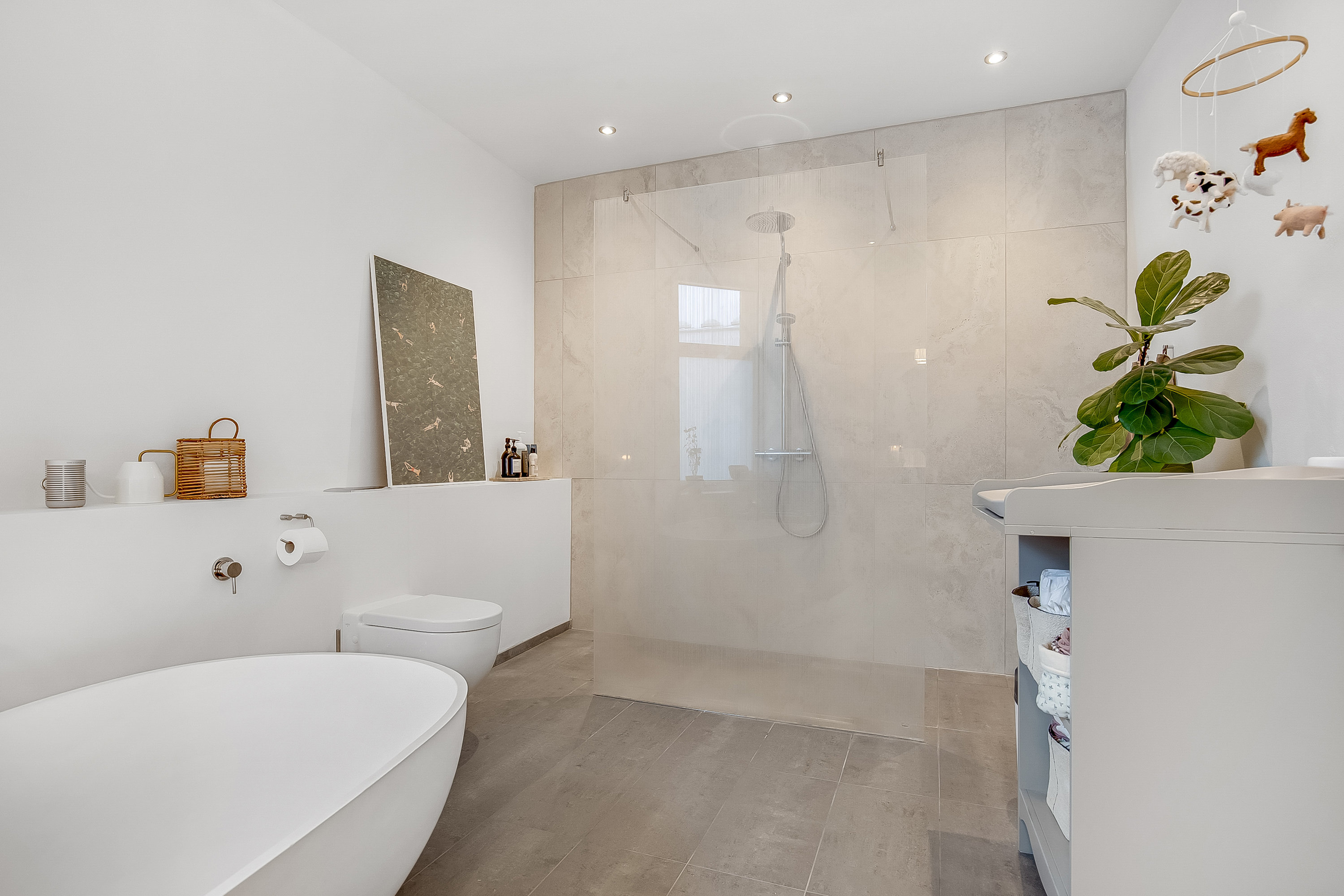 Fremhævet badeværelse billede i fuldskærmstilstand. Billede af Helligkorsgade 2B, 2. tv., 6000 Kolding