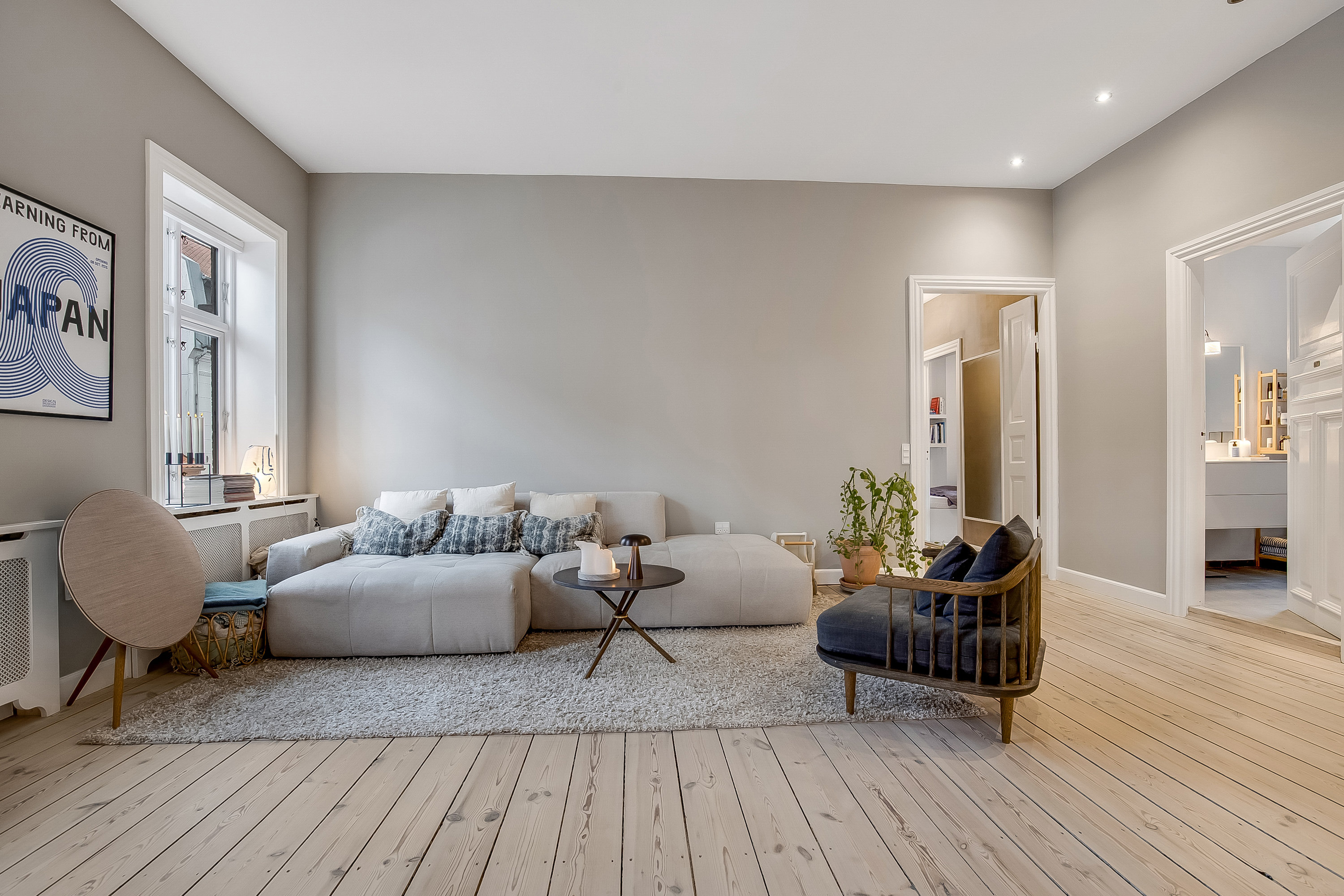 Fremhævet stue billede i fuldskærmstilstand. Billede af Helligkorsgade 2B, 2. tv., 6000 Kolding