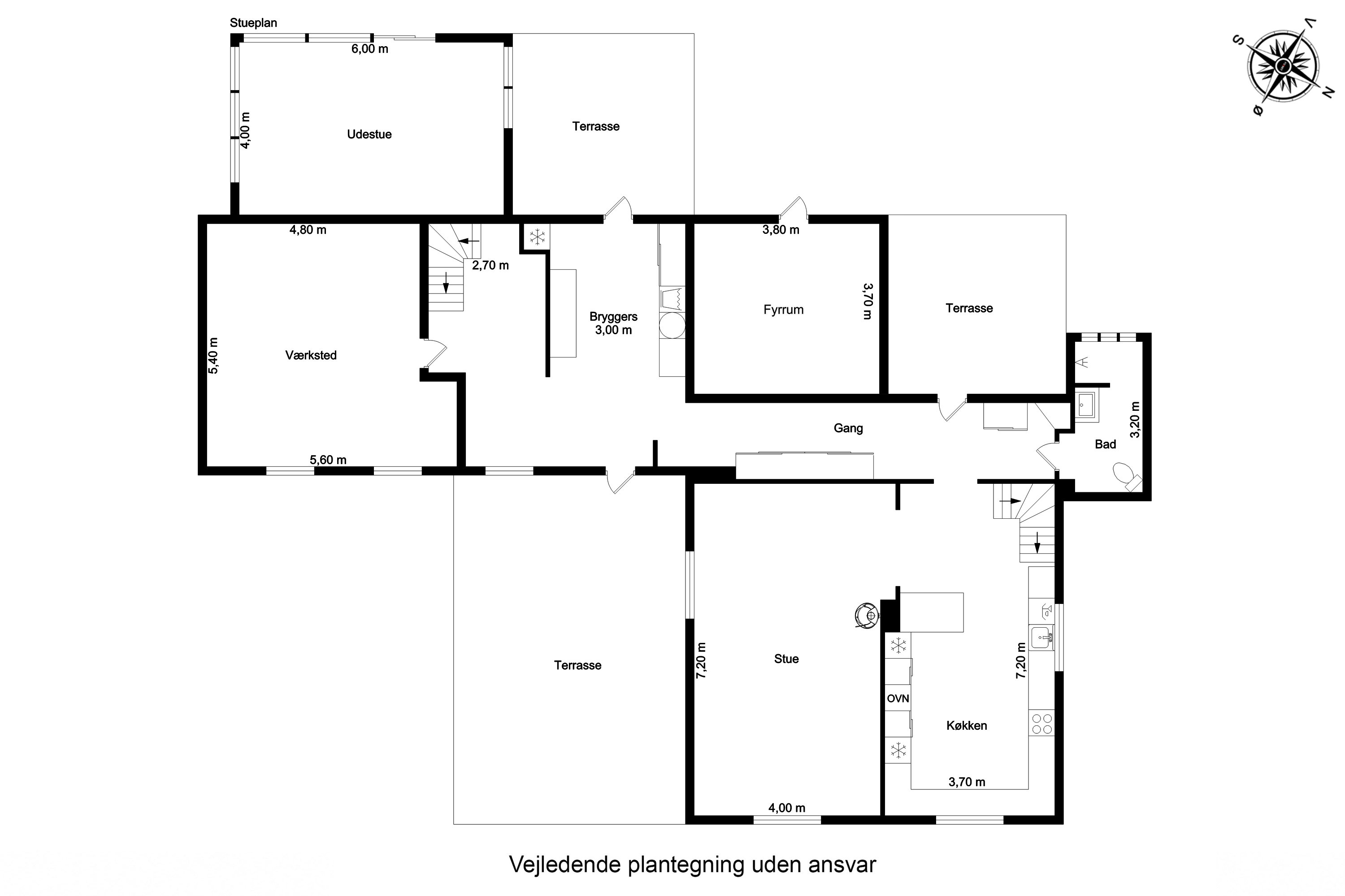 Plantegninger billede af Hovedvejen 73, 5771 Stenstrup