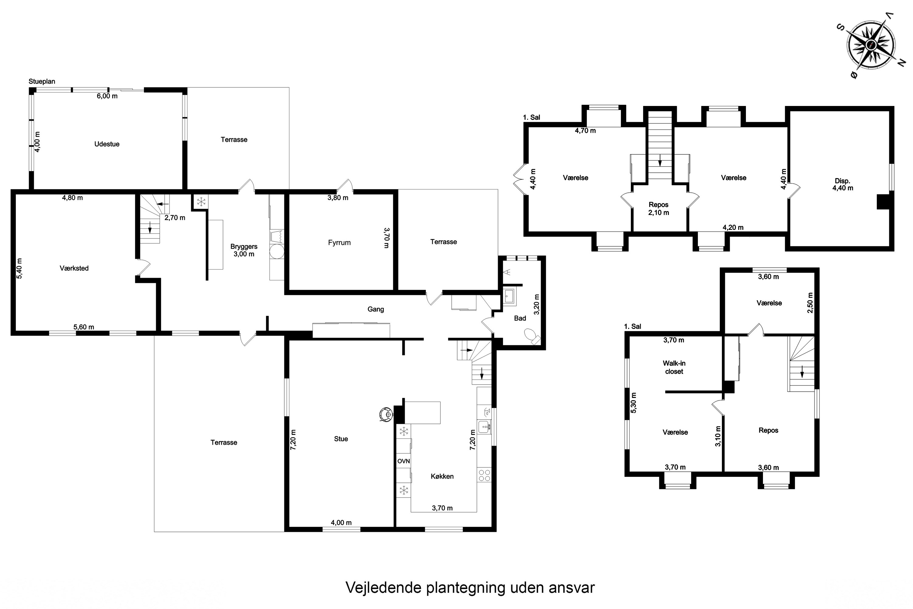 Plantegninger billede af Hovedvejen 73, 5771 Stenstrup