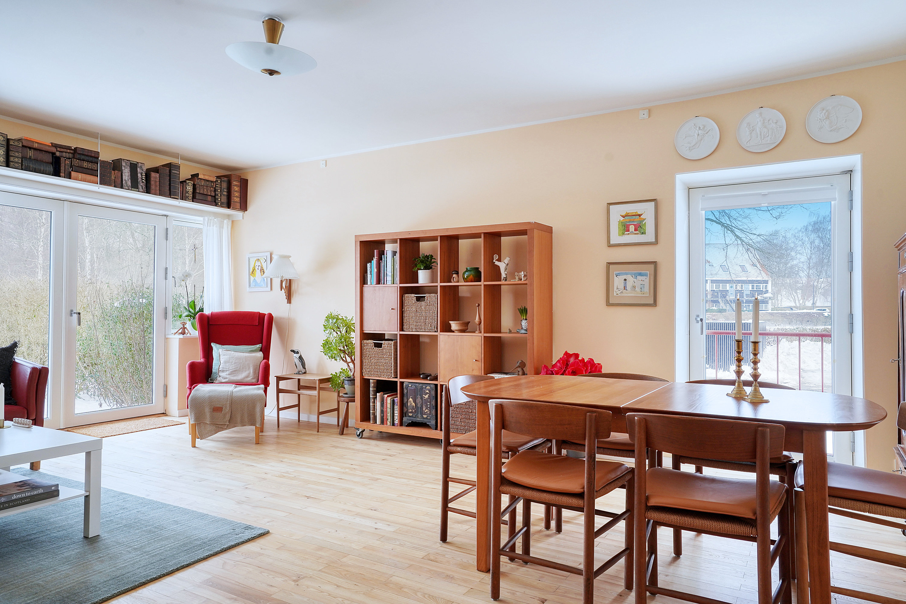 Fremhævet spisestue billede i fuldskærmstilstand. Billede af Søllerød Park 16, st.. 1., Søllerød, 2840 Holte