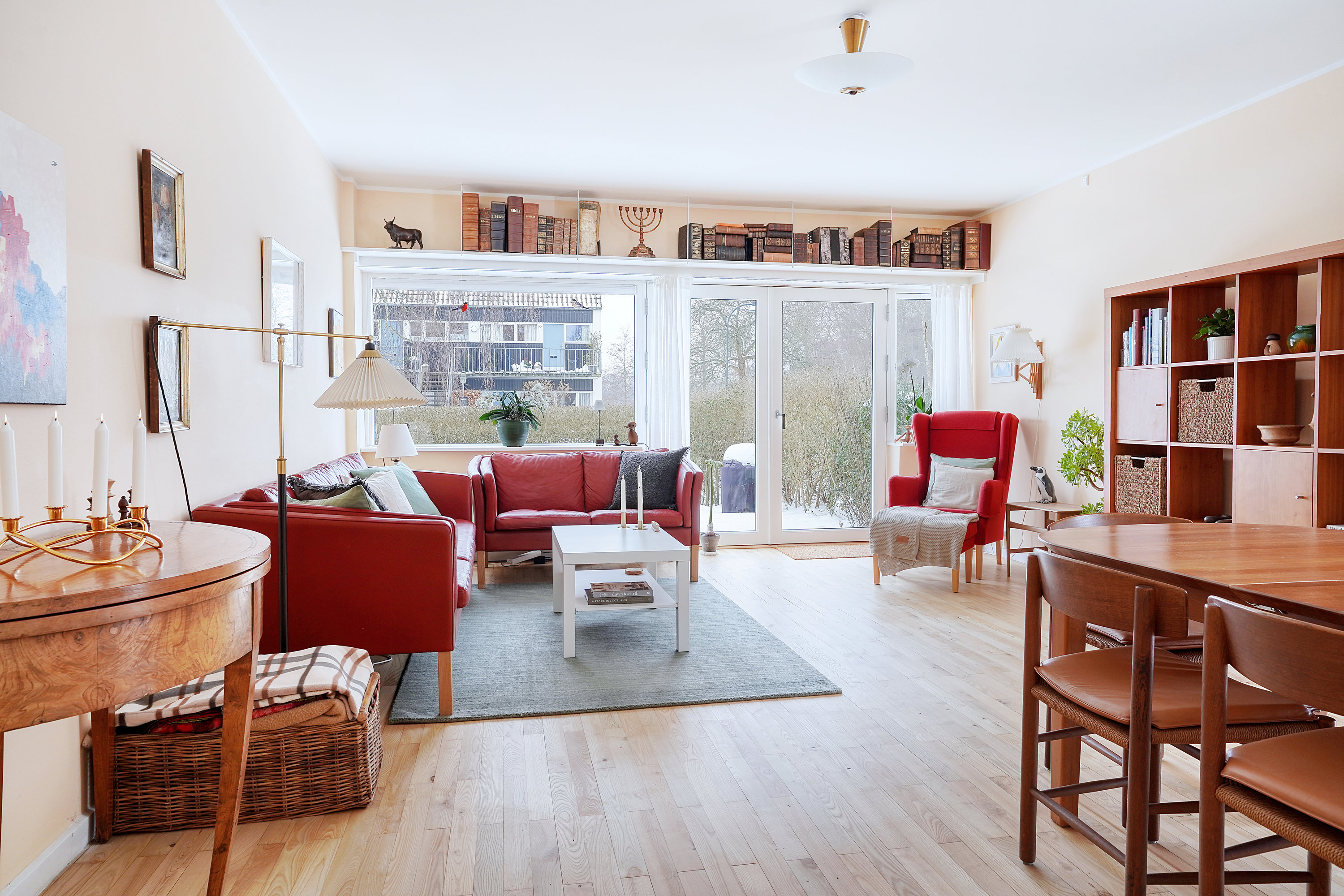 Fremhævet stue billede i fuldskærmstilstand. Billede af Søllerød Park 16, st.. 1., Søllerød, 2840 Holte