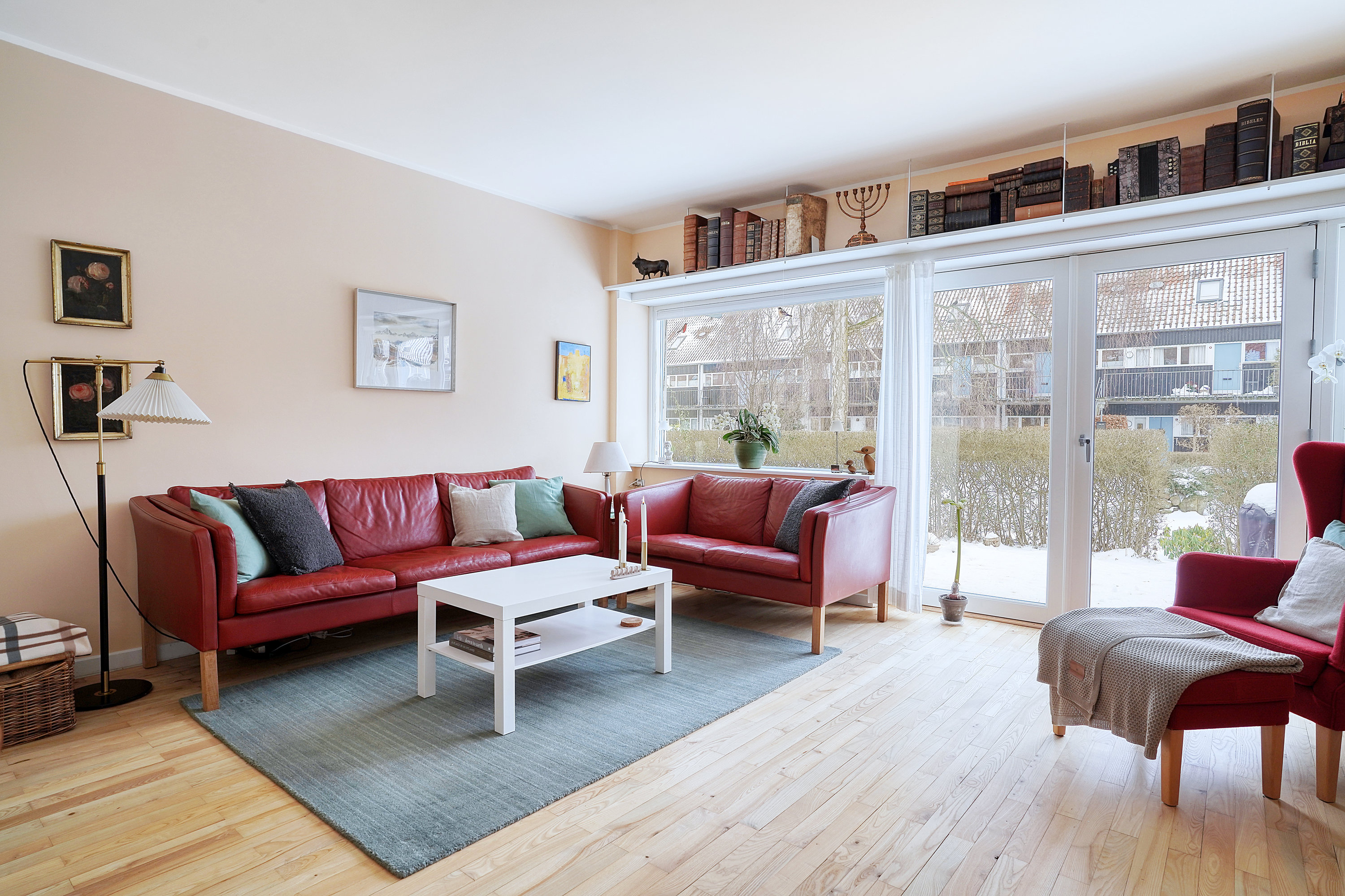 Fremhævet stue billede i fuldskærmstilstand. Billede af Søllerød Park 16, st.. 1., Søllerød, 2840 Holte