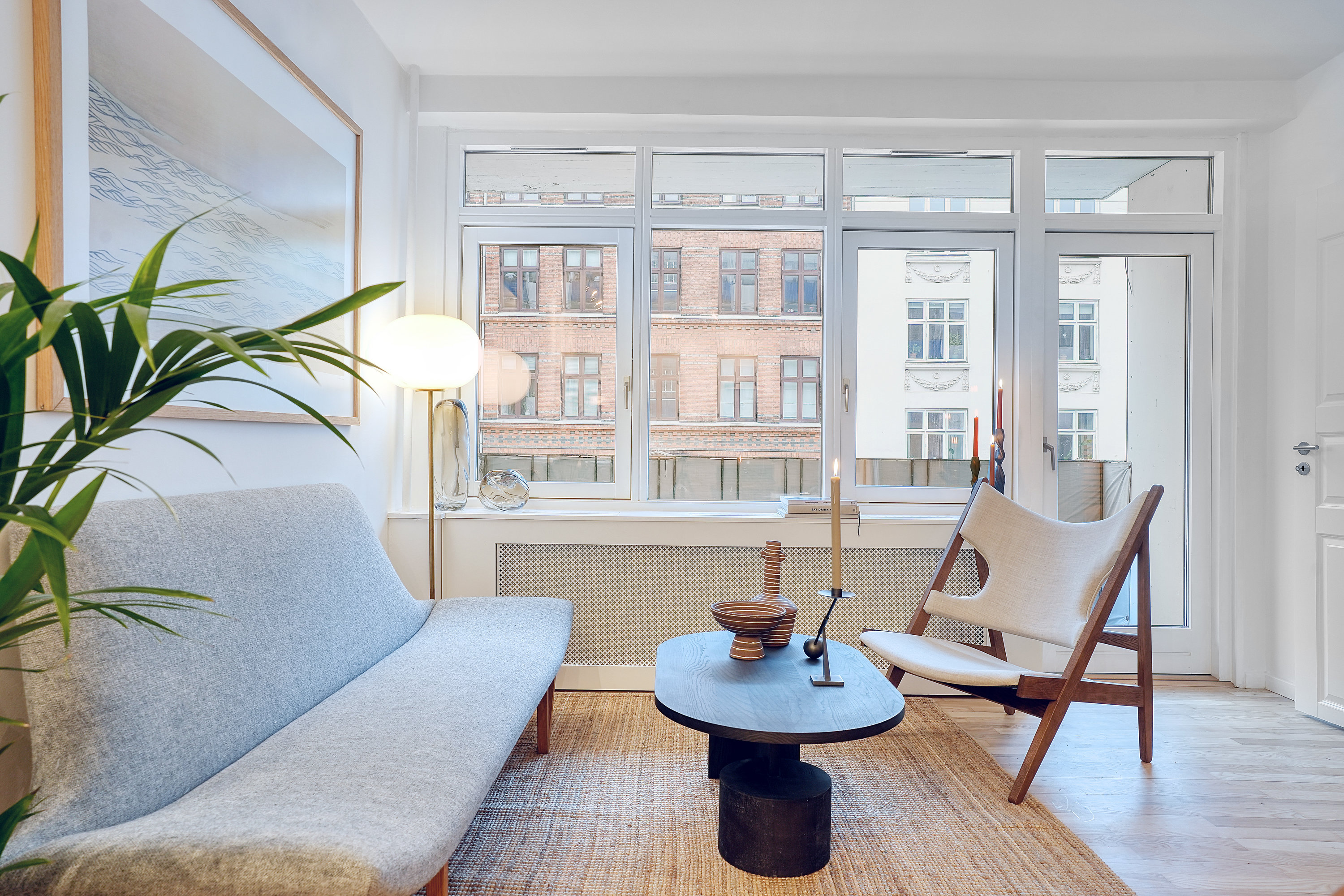 Miniaturebillede 1: stue. Billede af Bjelkes Allé 4, 1. 4., 2200 København N