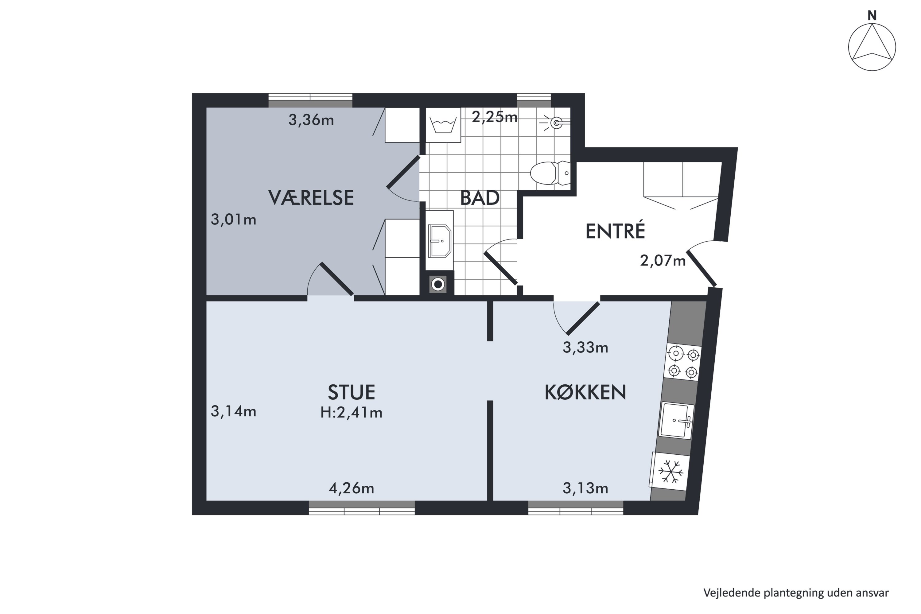 Plantegninger billede af Kildegade 3, Midtbyen, 8700 Horsens