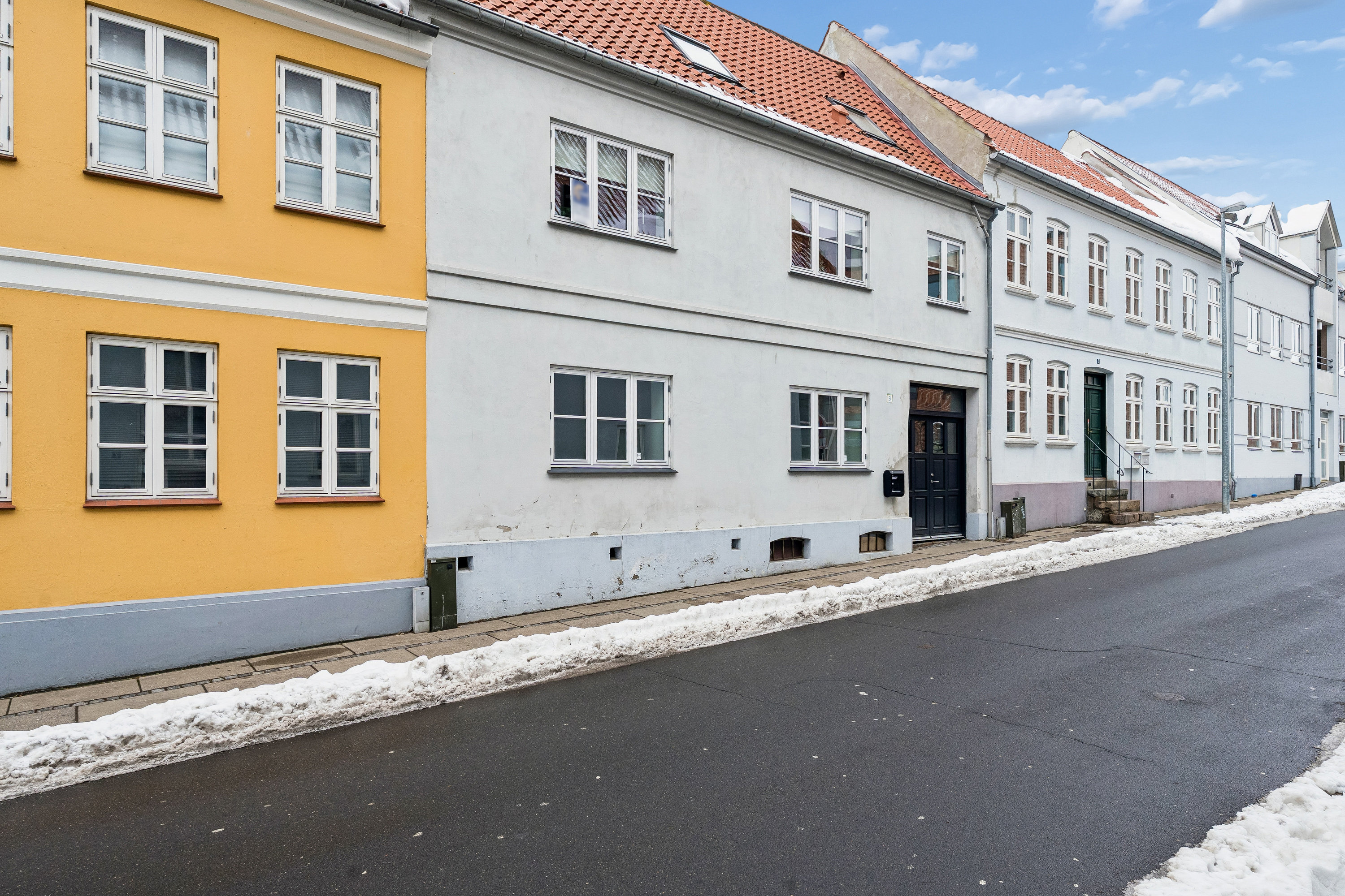 Fremhævet set fra vejen billede i fuldskærmstilstand. Billede af Kildegade 3, Midtbyen, 8700 Horsens