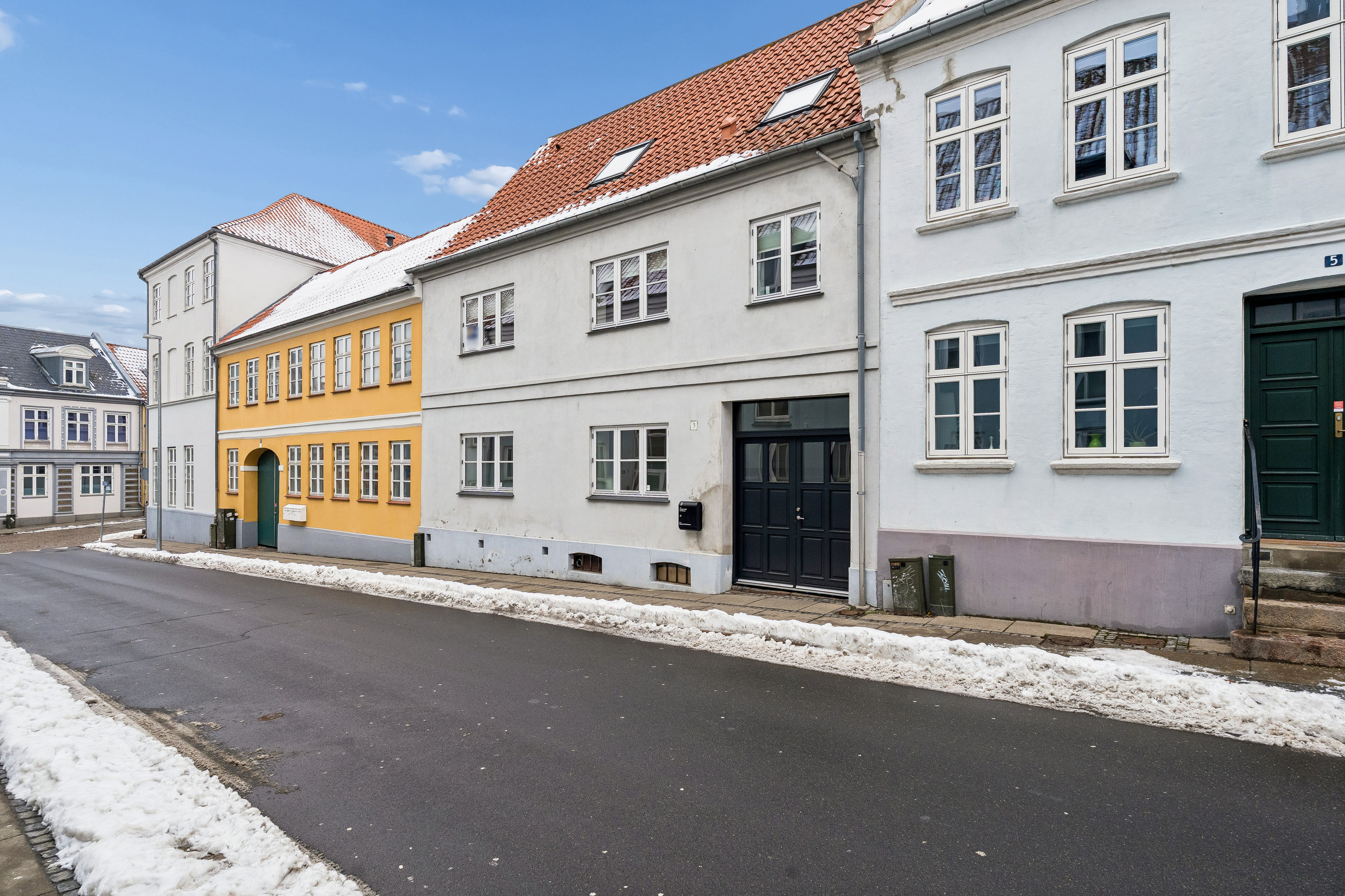 Villa: Ejendommen fra vejen på Kildegade 3, Midtbyen, 8700 Horsens