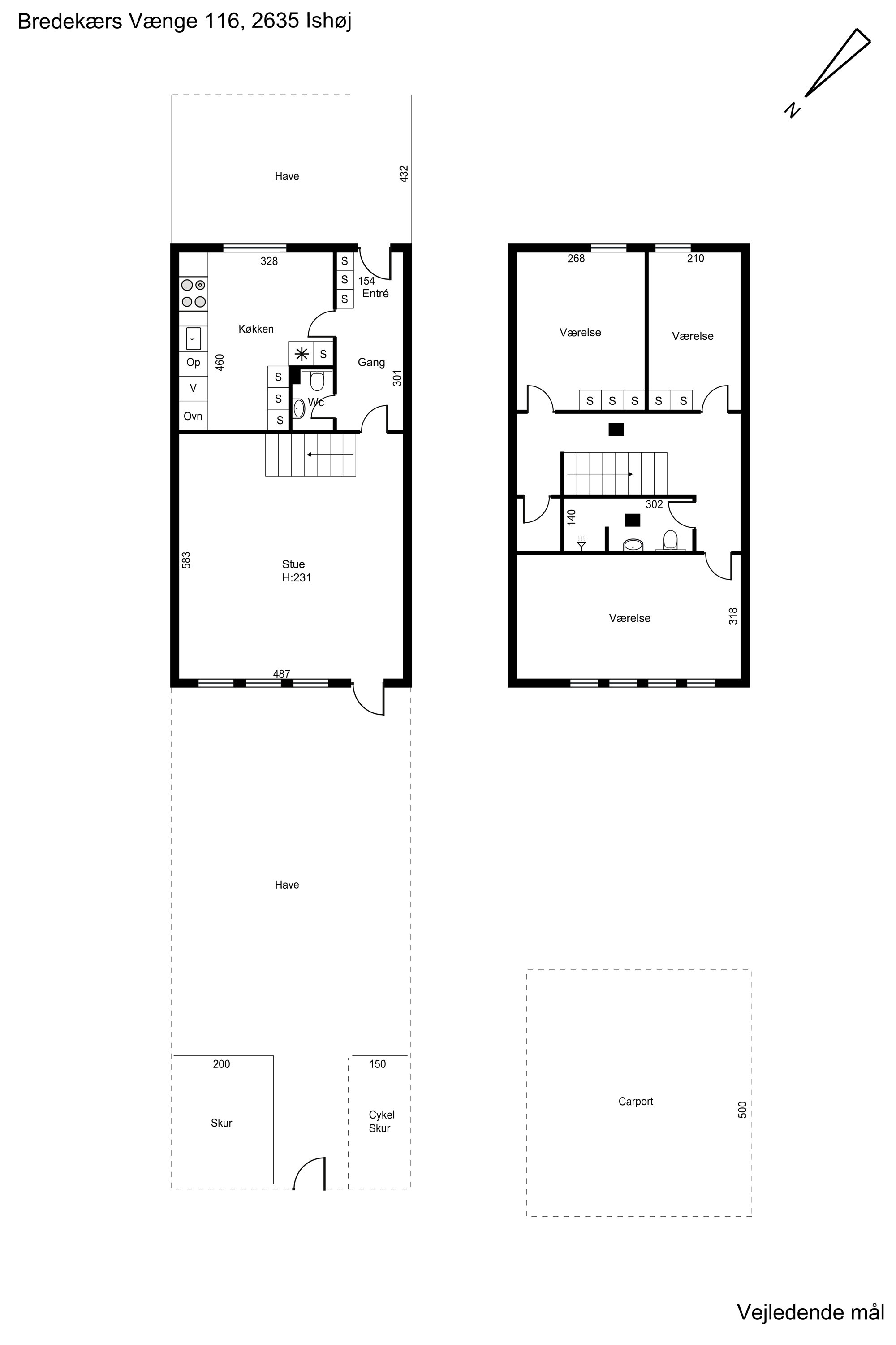 Plantegninger billede af Bredekærs Vænge 116, 2635 Ishøj
