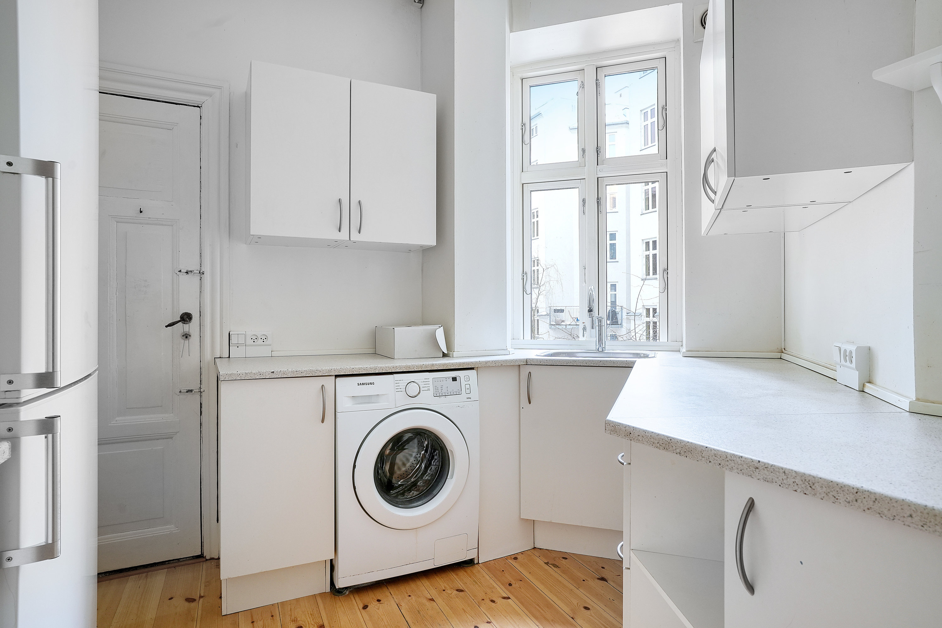 Fremhævet køkken billede i fuldskærmstilstand. Billede af Jellingegade 7, 1. th., 2100 København Ø