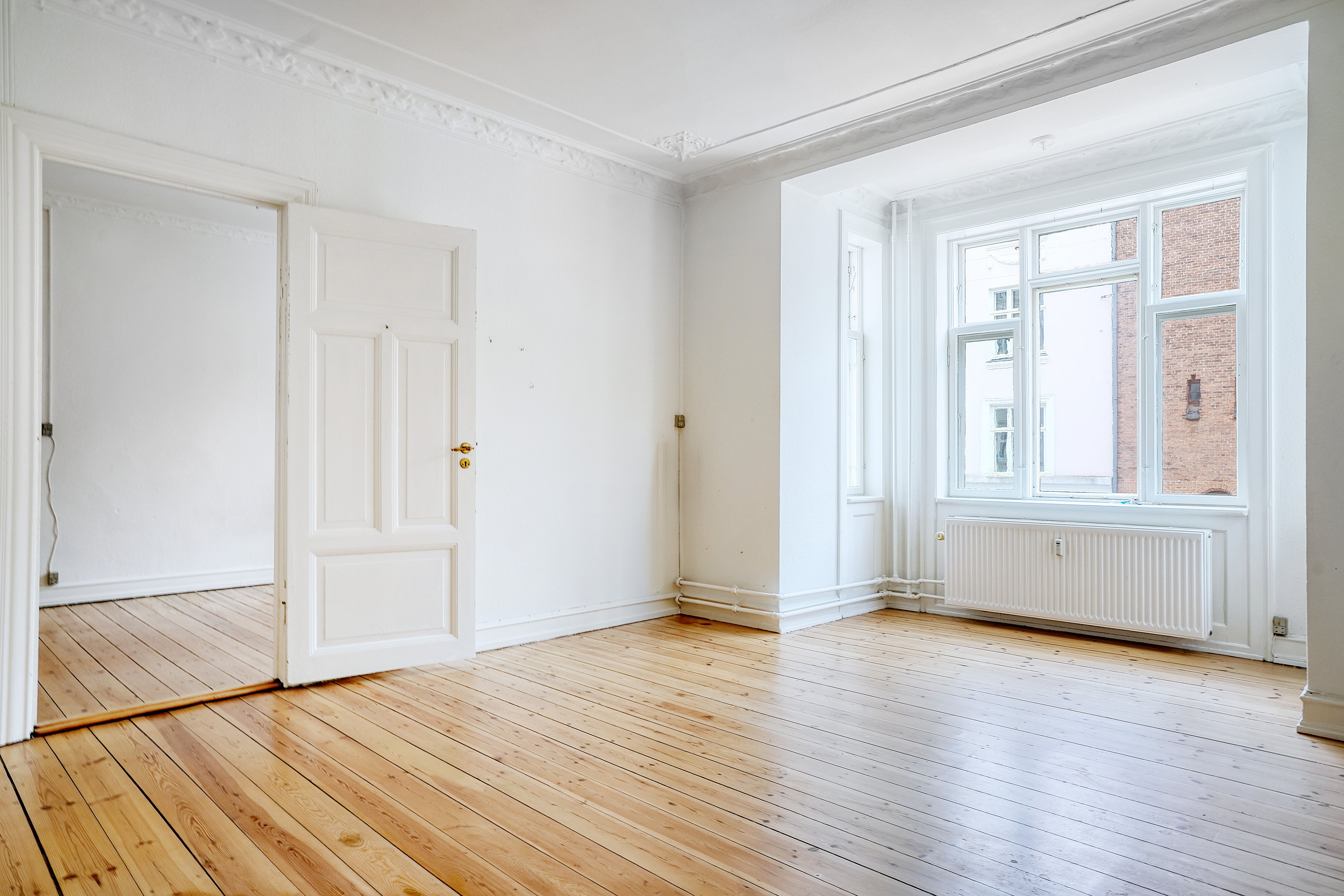 Fremhævet stue billede i fuldskærmstilstand. Billede af Jellingegade 7, 1. th., 2100 København Ø