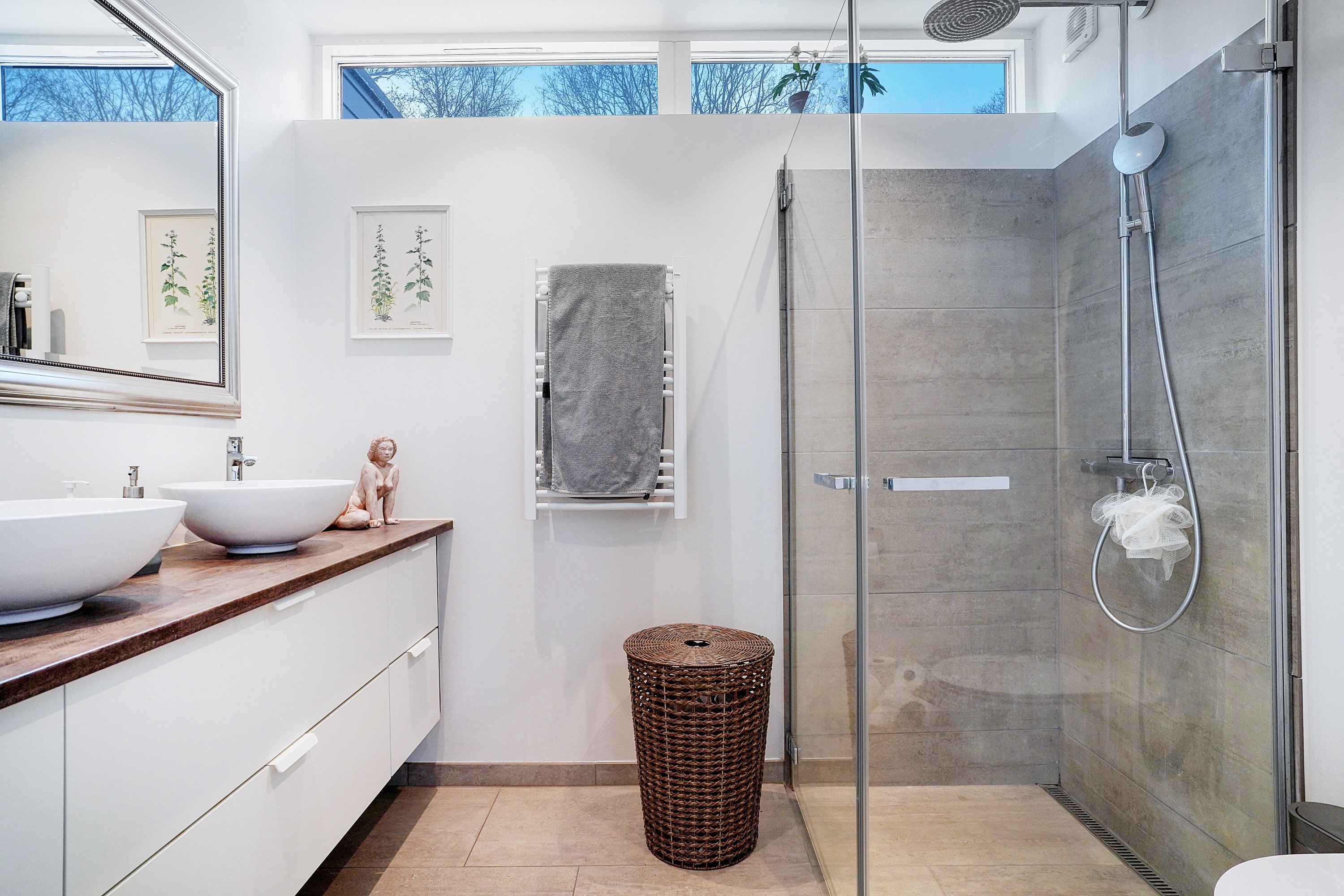 Fremhævet badeværelse billede i fuldskærmstilstand. Billede af Nordre Strandvej 25, 3000 Helsingør