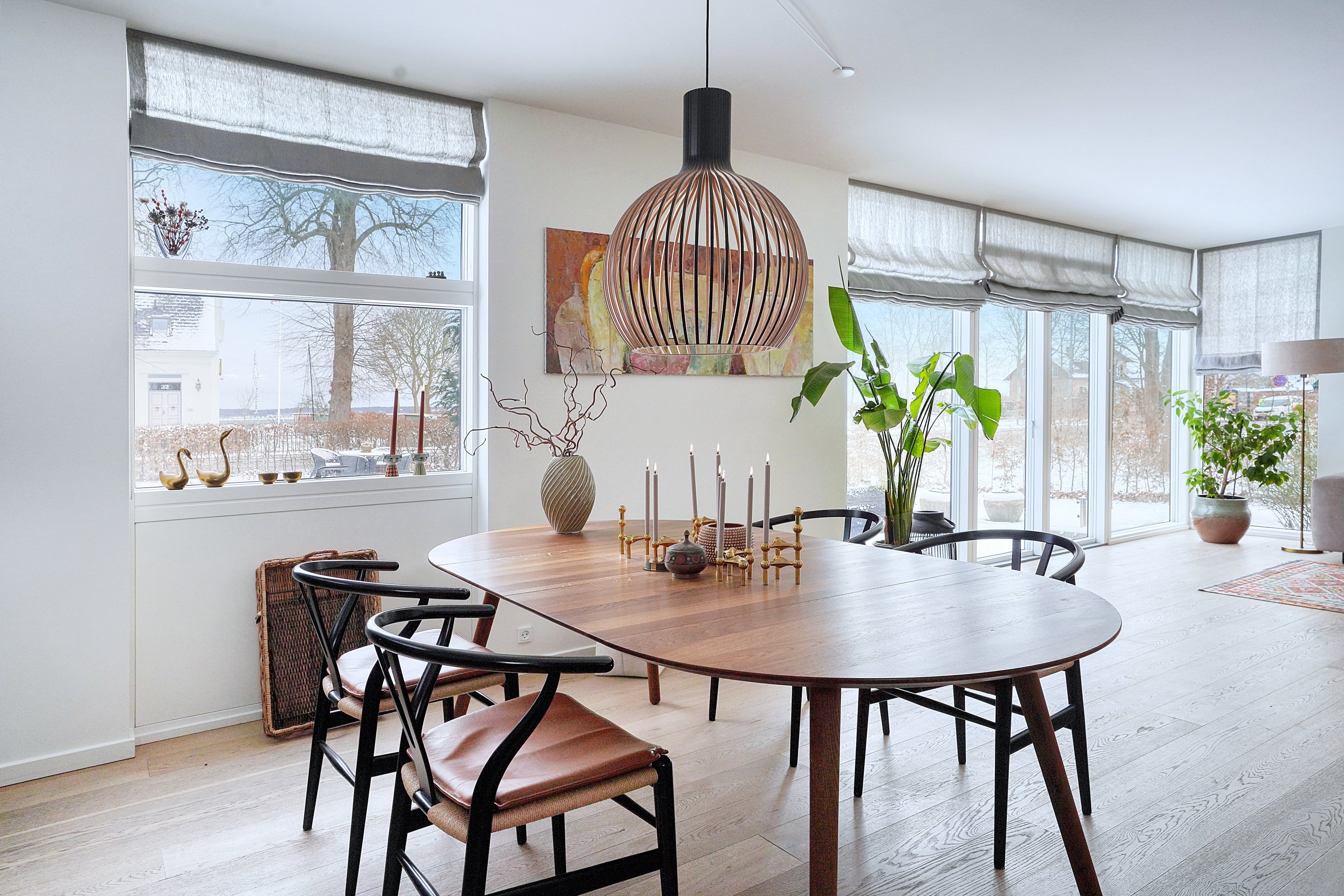 Fremhævet spisestue billede i fuldskærmstilstand. Billede af Nordre Strandvej 25, 3000 Helsingør