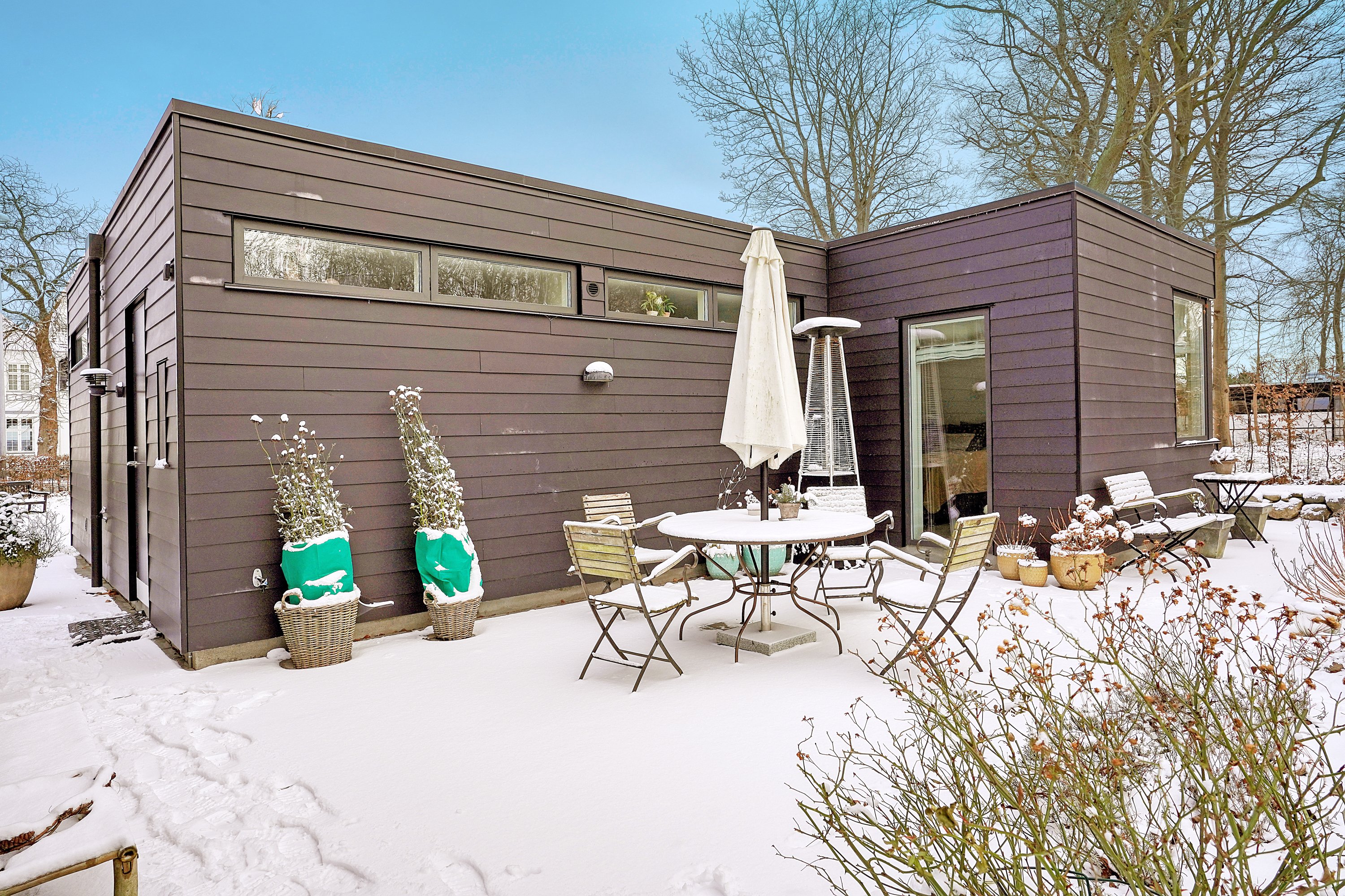 Fremhævet terrasse billede i fuldskærmstilstand. Billede af Nordre Strandvej 25, 3000 Helsingør