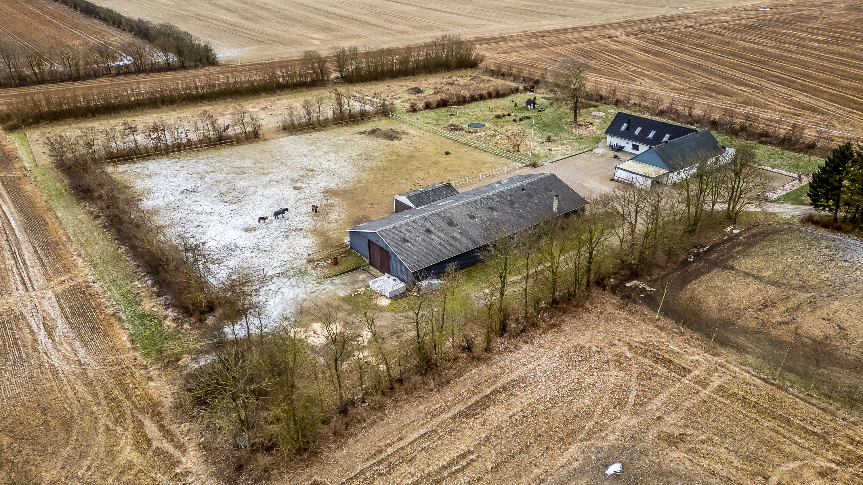 Fremhævet luftfoto billede i fuldskærmstilstand. Billede af Naurvej 28, 7500 Holstebro