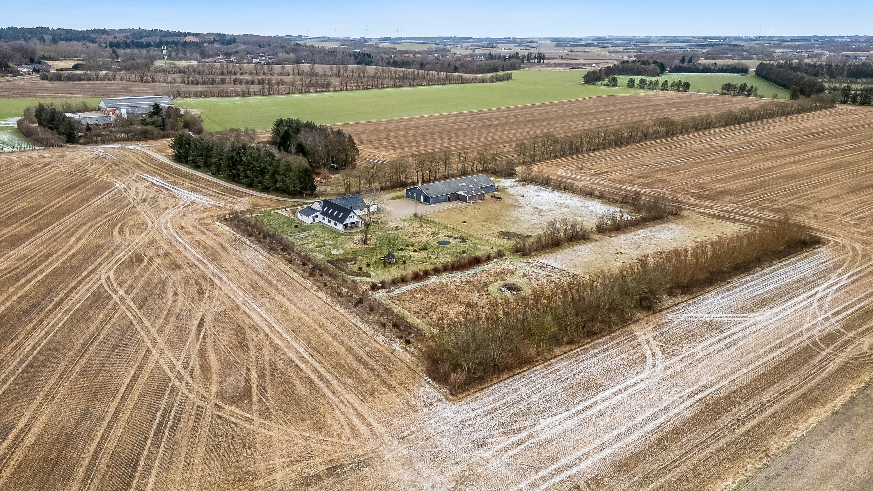 Fremhævet luftfoto billede i fuldskærmstilstand. Billede af Naurvej 28, 7500 Holstebro