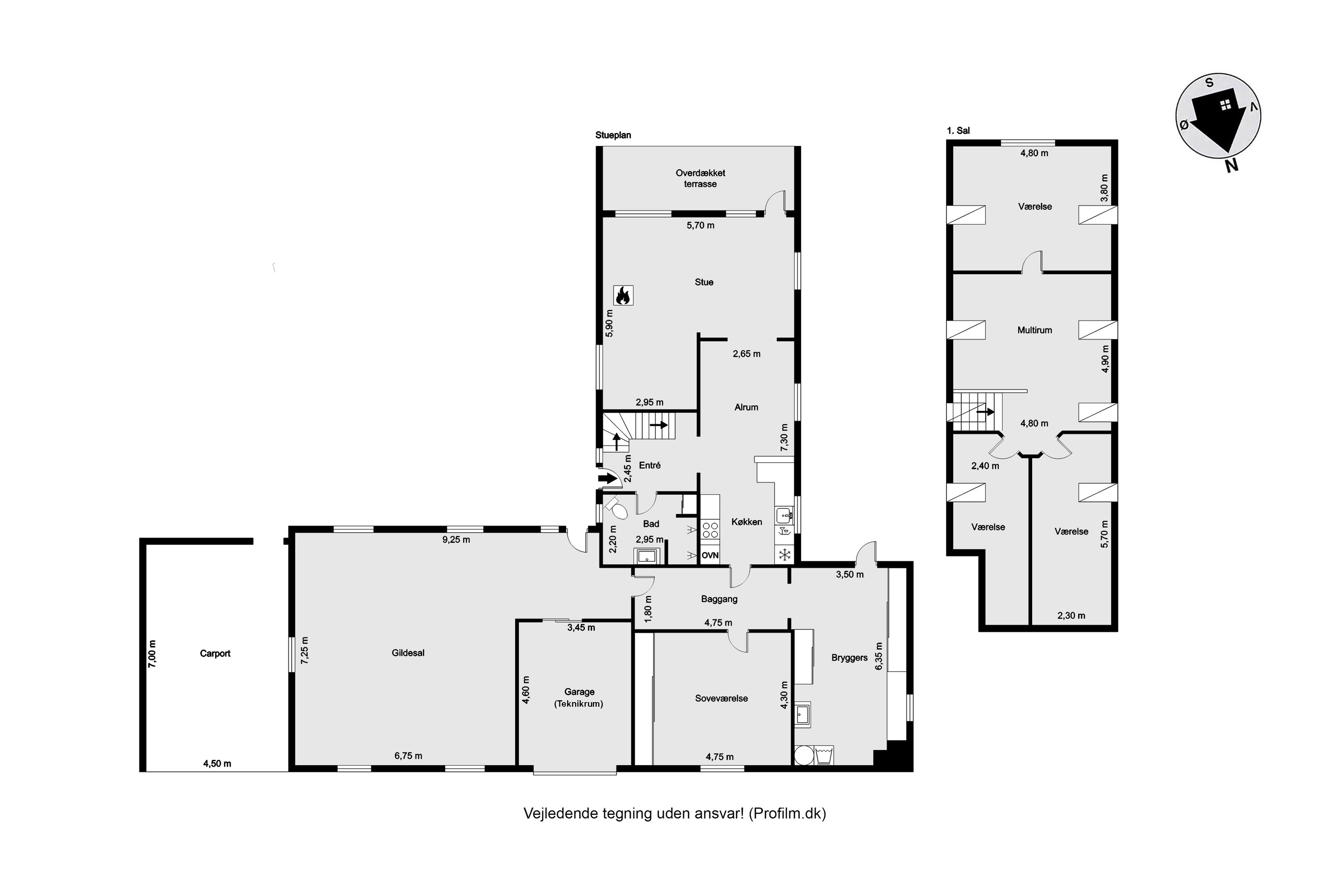 Plantegninger billede af Naurvej 28, 7500 Holstebro