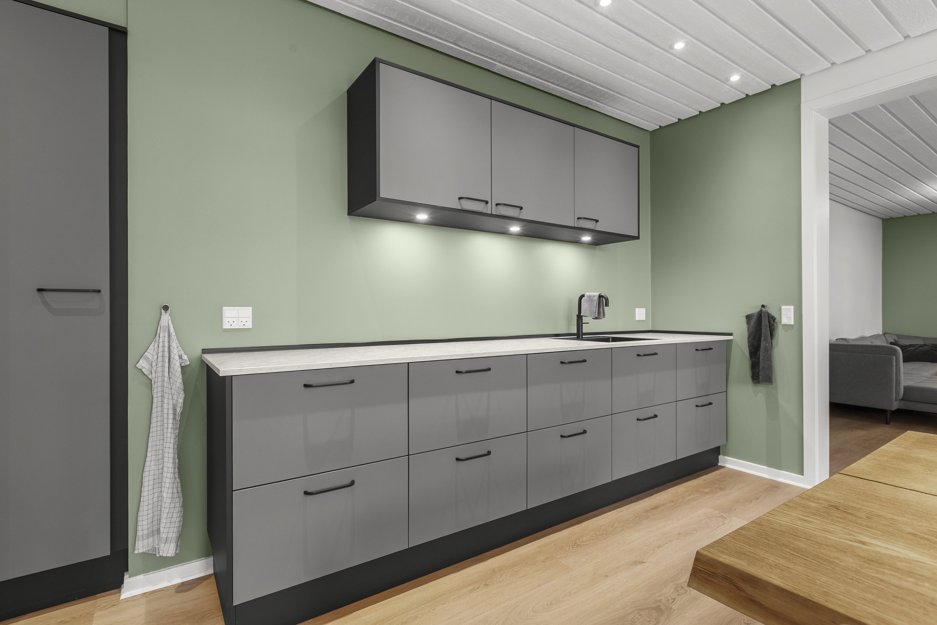 Fremhævet køkken billede i fuldskærmstilstand. Billede af Kalundborgvej 6, 4281 Gørlev