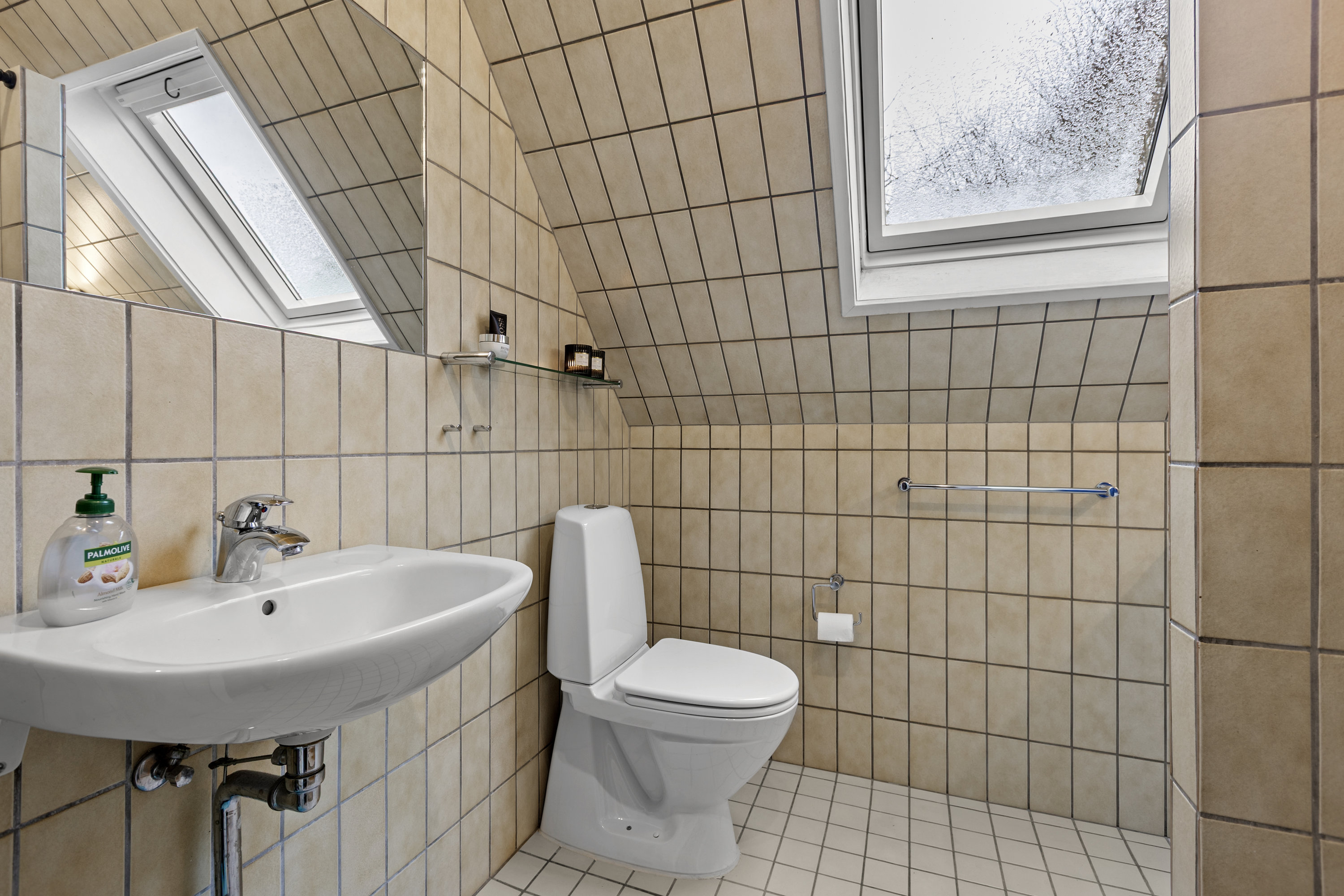 Fremhævet badeværelse billede i fuldskærmstilstand. Billede af Kalundborgvej 6, 4281 Gørlev