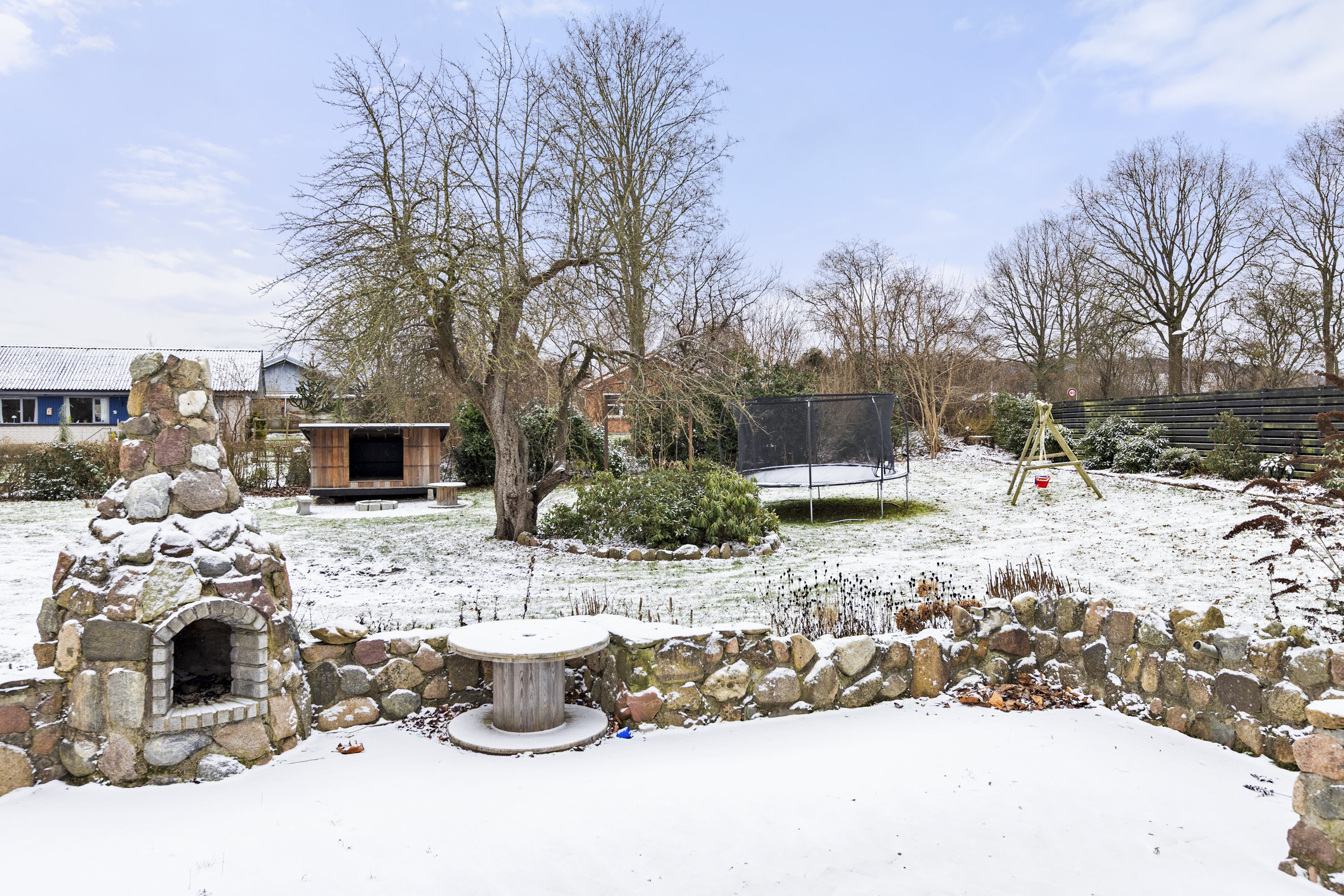 Fremhævet have billede i fuldskærmstilstand. Billede af Stationsvej 14, 4470 Svebølle