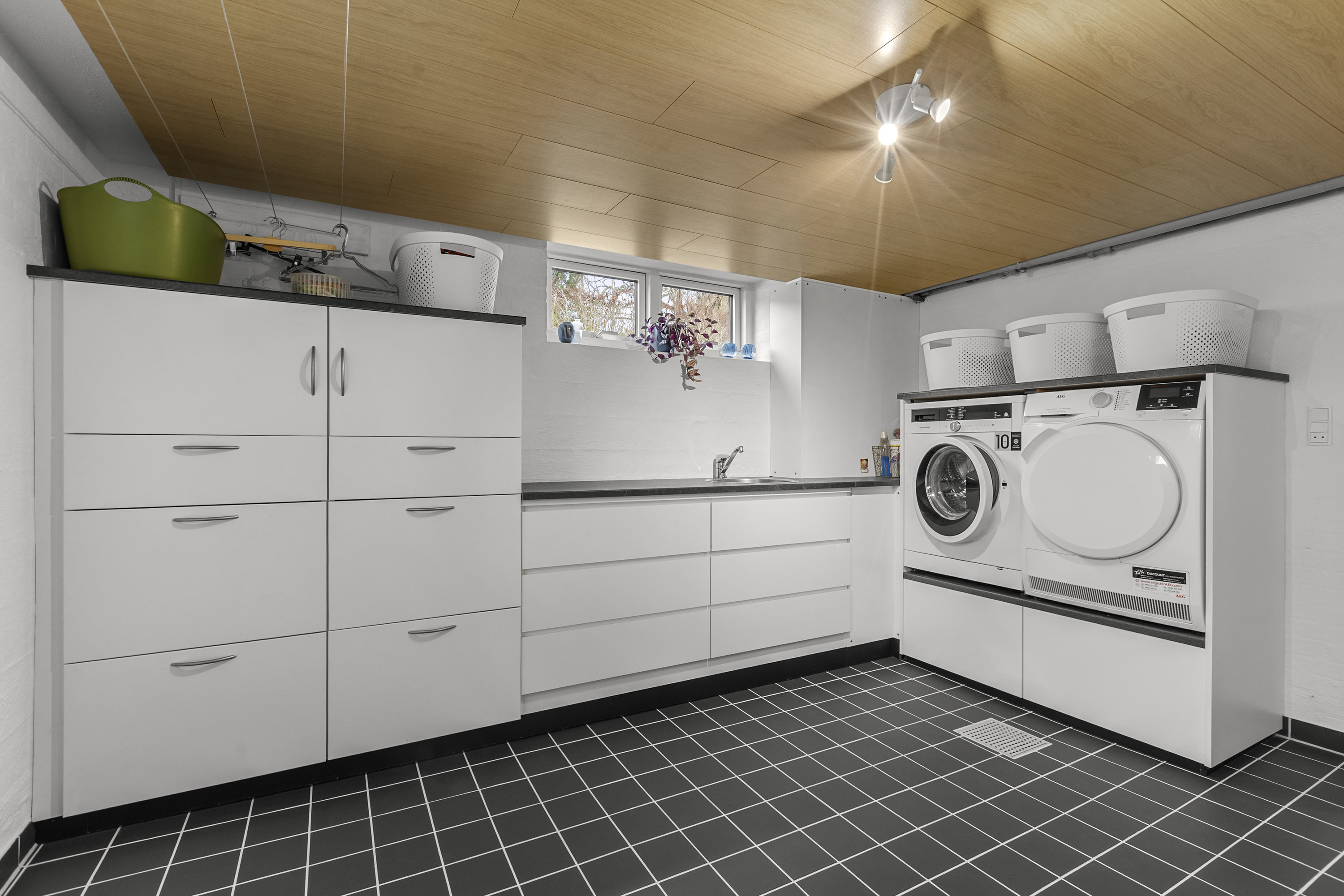 Fremhævet vaskerum billede i fuldskærmstilstand. Billede af Kalundborgvej 6, 4281 Gørlev