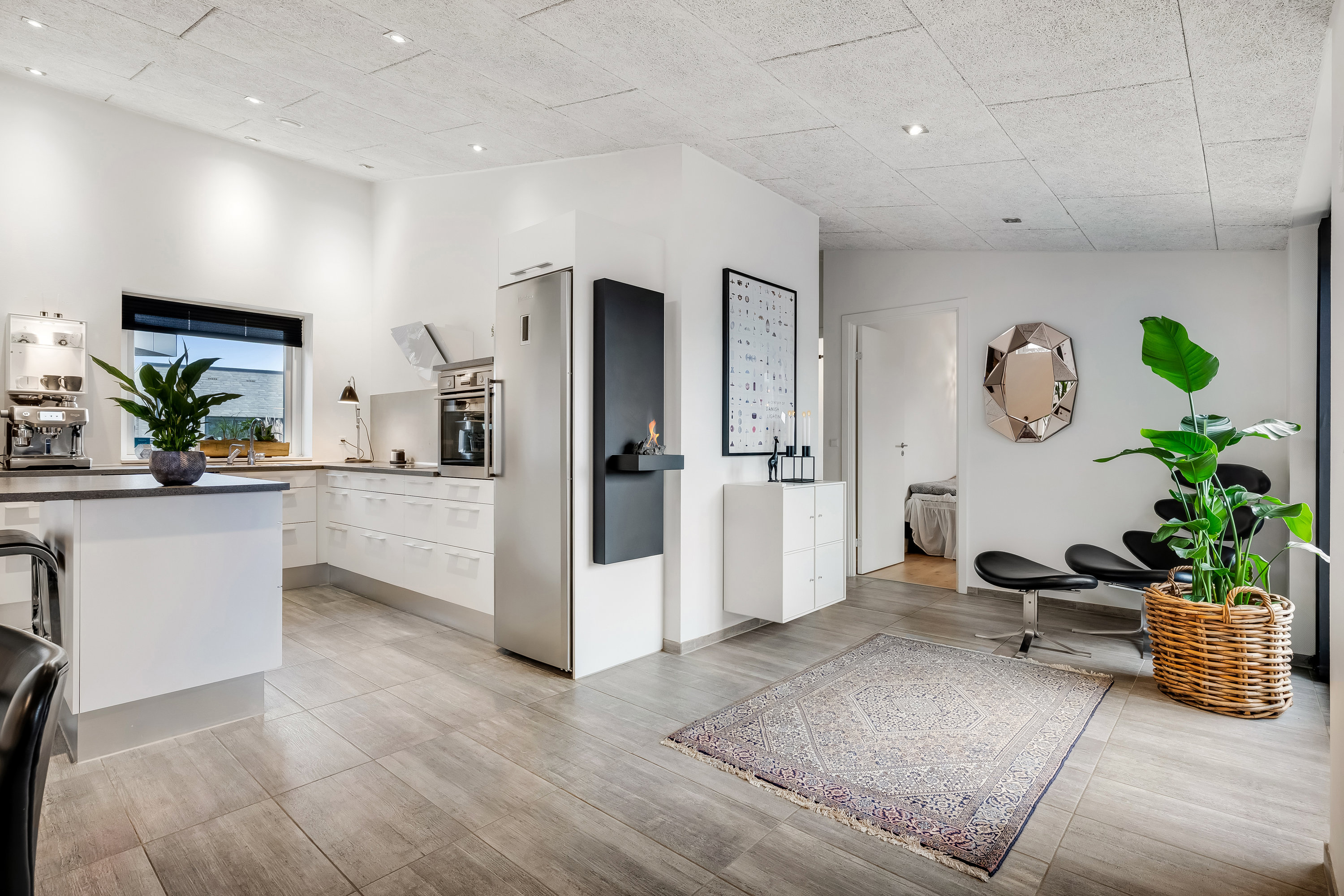 Fremhævet køkken alrum billede i fuldskærmstilstand. Billede af Dolken 14, Mejrup, 7500 Holstebro