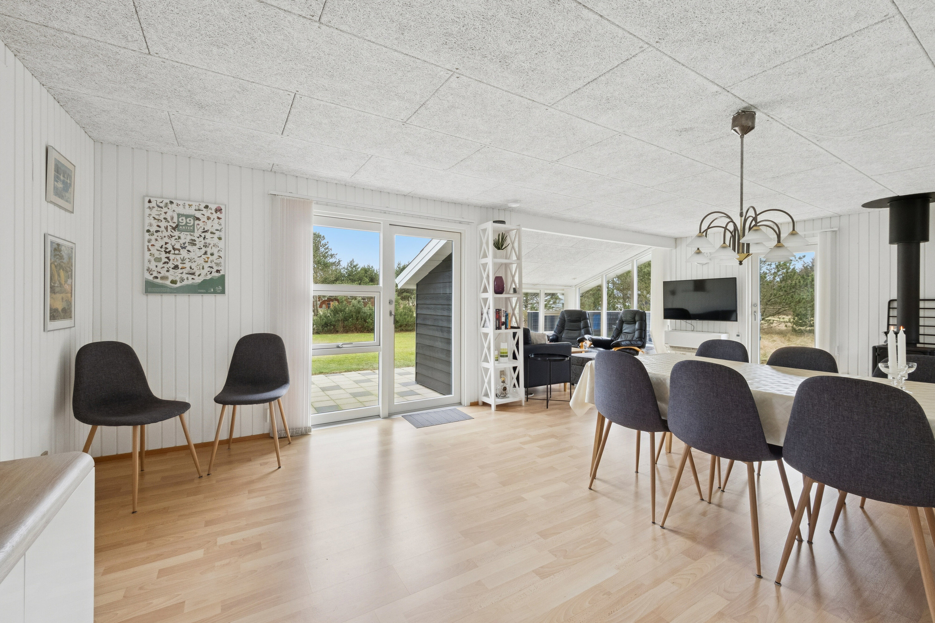 Fremhævet spisestue billede i fuldskærmstilstand. Billede af Klemsvej 26D, Vorupør, 7700 Thisted