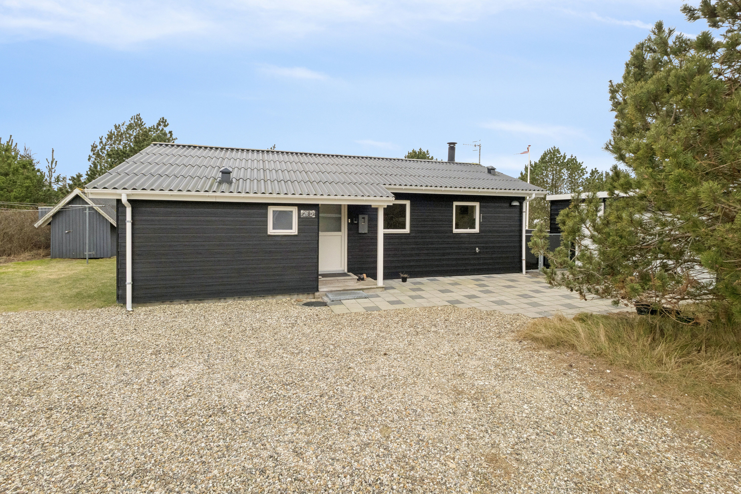 Fremhævet set fra vejen billede i fuldskærmstilstand. Billede af Klemsvej 26D, Vorupør, 7700 Thisted