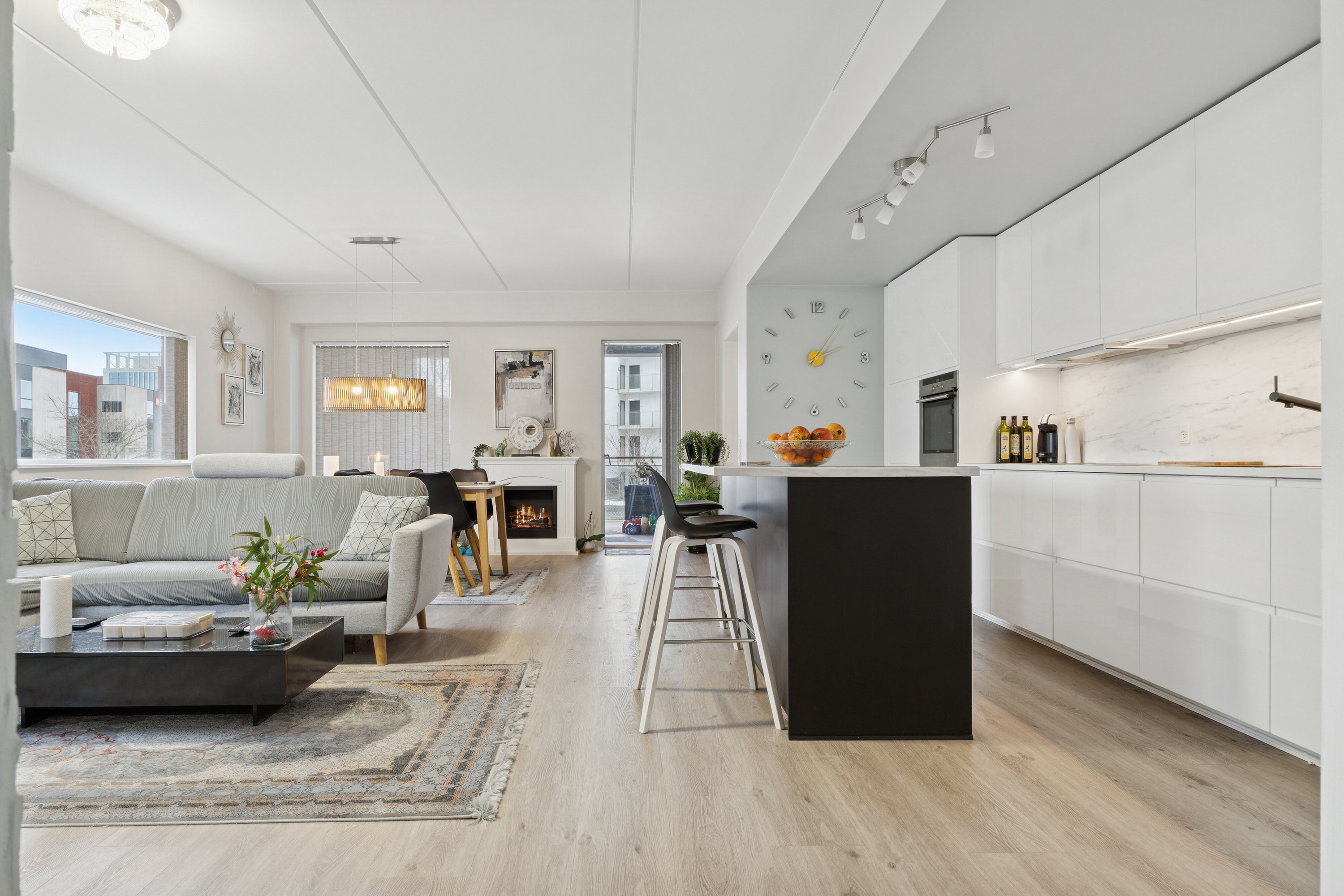 Miniaturebillede 2: køkken. Billede af Promenadebyen 2, 1. 1., 5000 Odense C