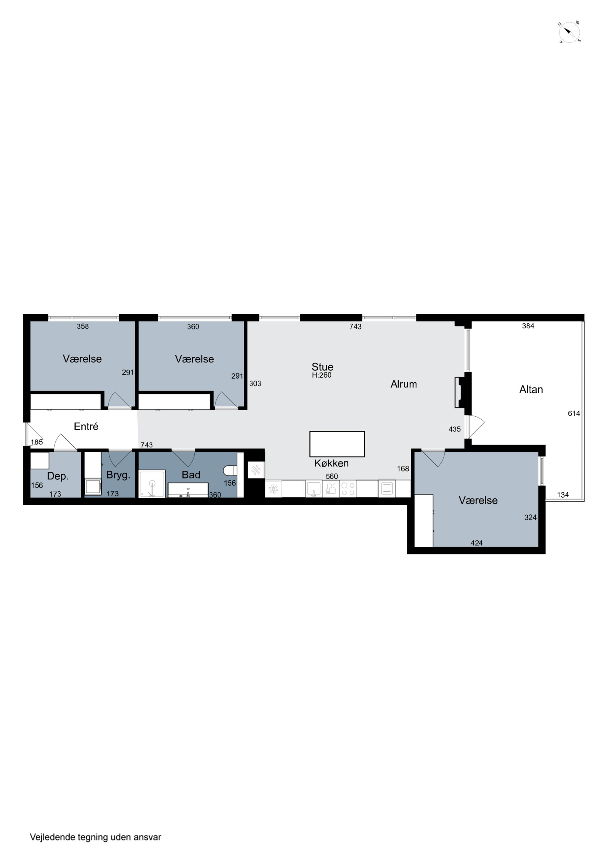 Plantegninger billede af Promenadebyen 2, 1. 1., 5000 Odense C