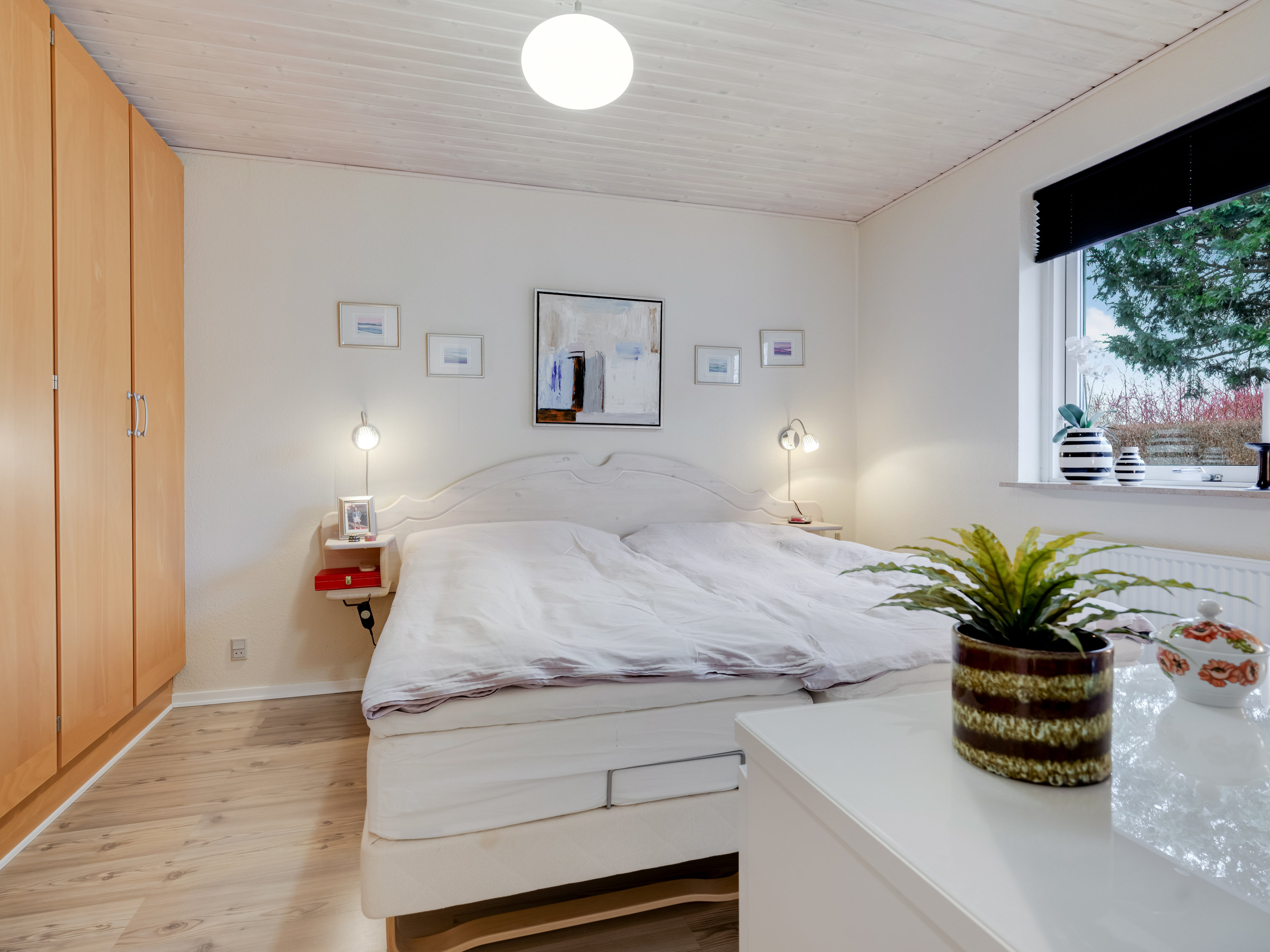 Fremhævet soveværelse billede i fuldskærmstilstand. Billede af Flintebjergvænget 5, Nr Broby, 5672 Broby