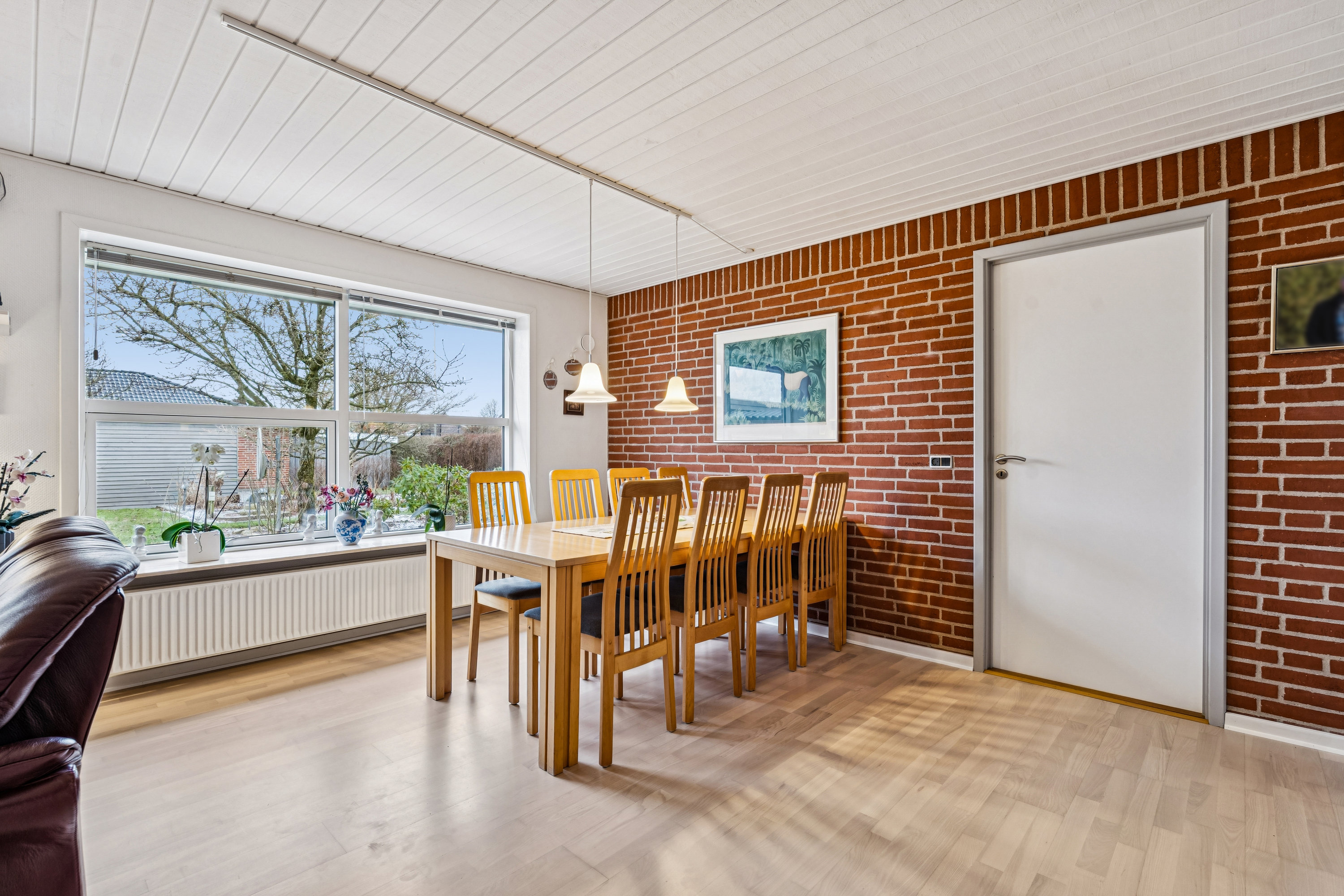 Fremhævet spisestue billede i fuldskærmstilstand. Billede af Skærvegyden 15, 8723 Løsning