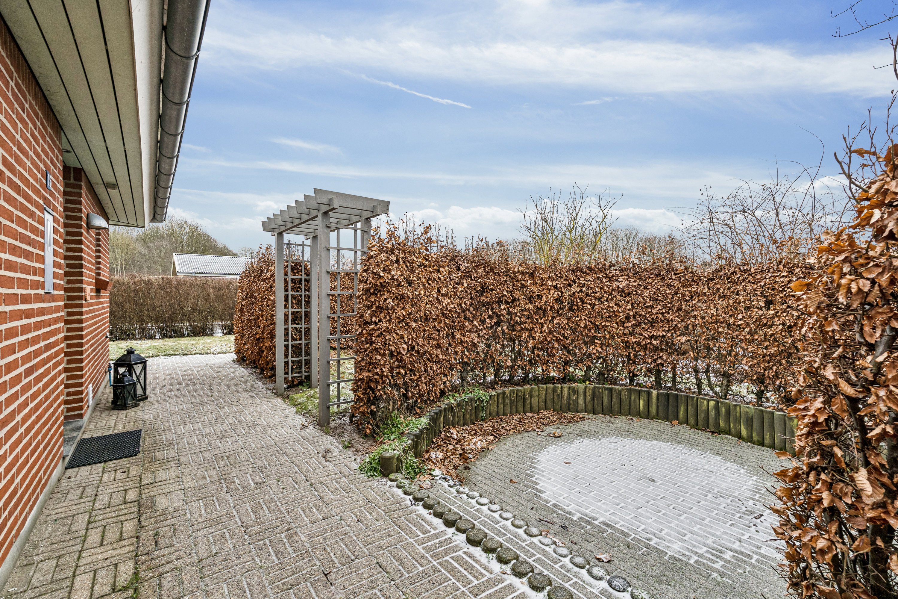 Fremhævet terrasse billede i fuldskærmstilstand. Billede af Skærvegyden 15, 8723 Løsning