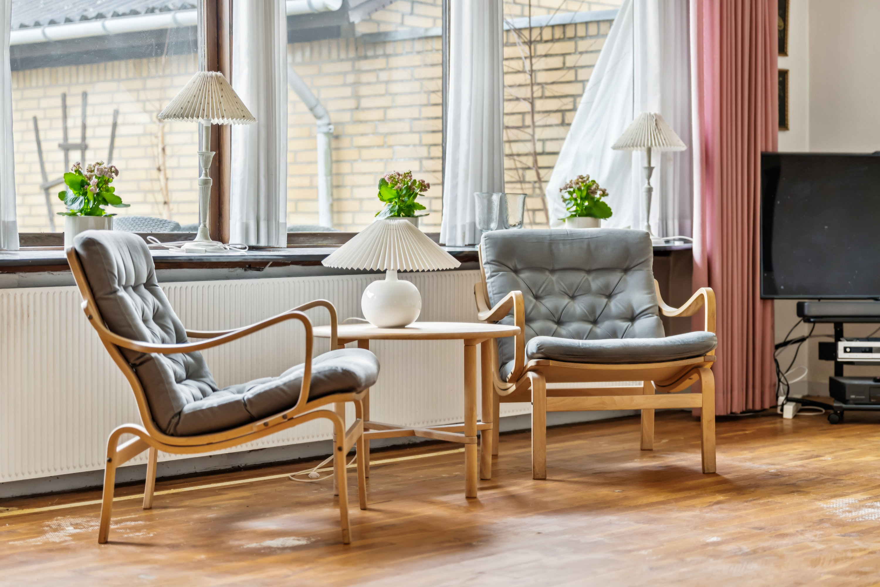 Fremhævet stue billede i fuldskærmstilstand. Billede af Splinten 24, 9260 Gistrup