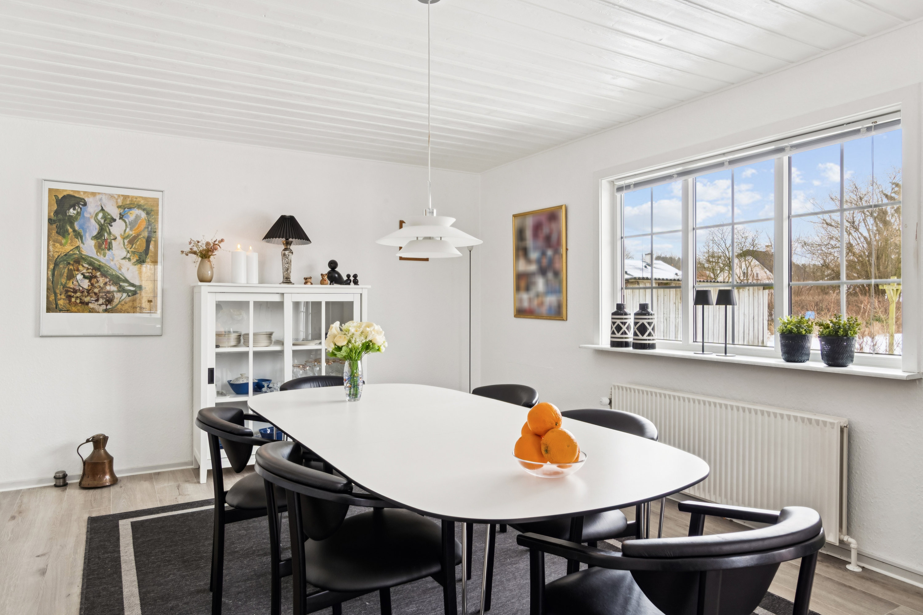 Fremhævet stue billede i fuldskærmstilstand. Billede af Meyerstoft 13, Kværs, 6300 Gråsten