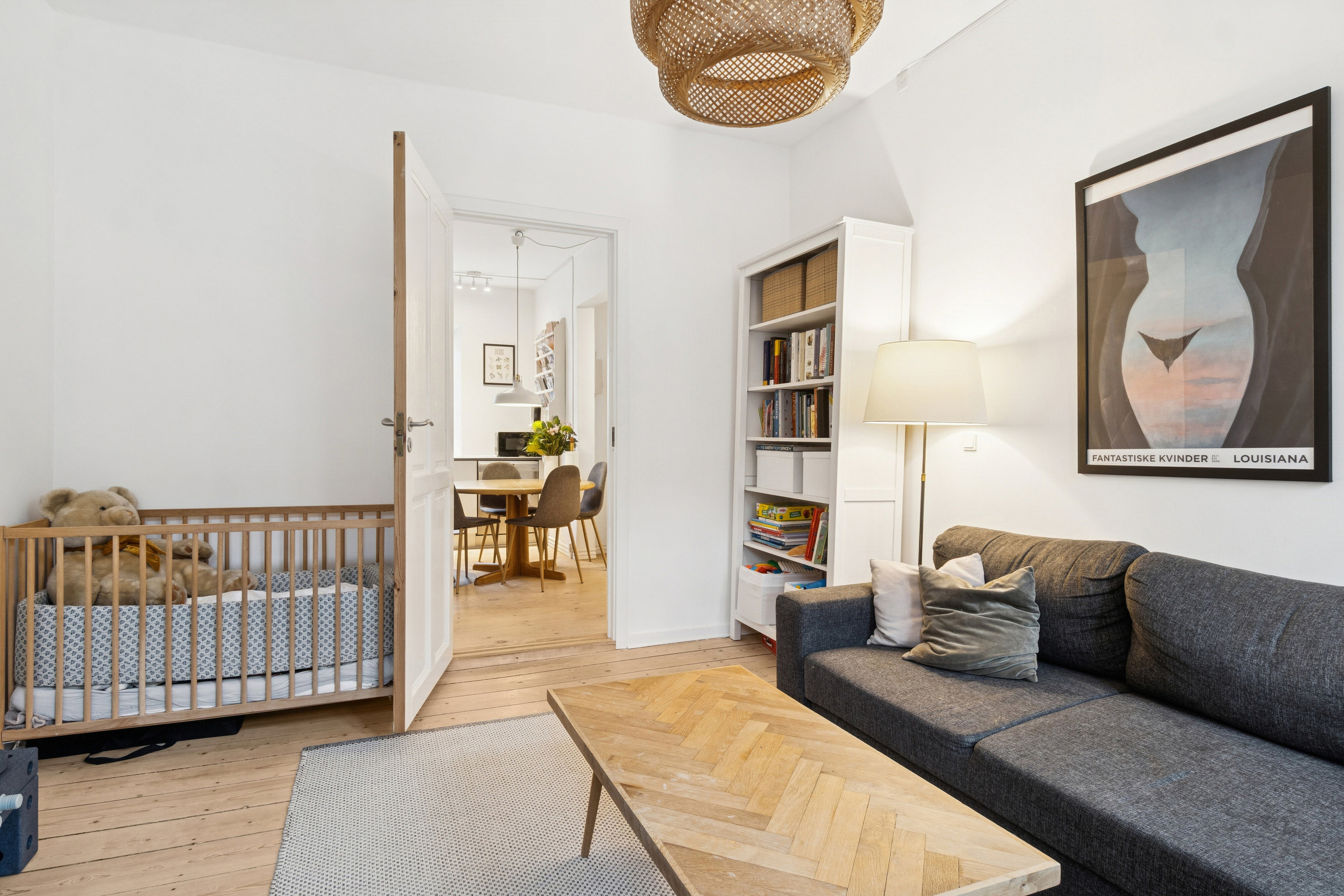 Miniaturebillede 1: stue. Billede af Rosenkrantzgade 8A, st.., 8000 Aarhus C