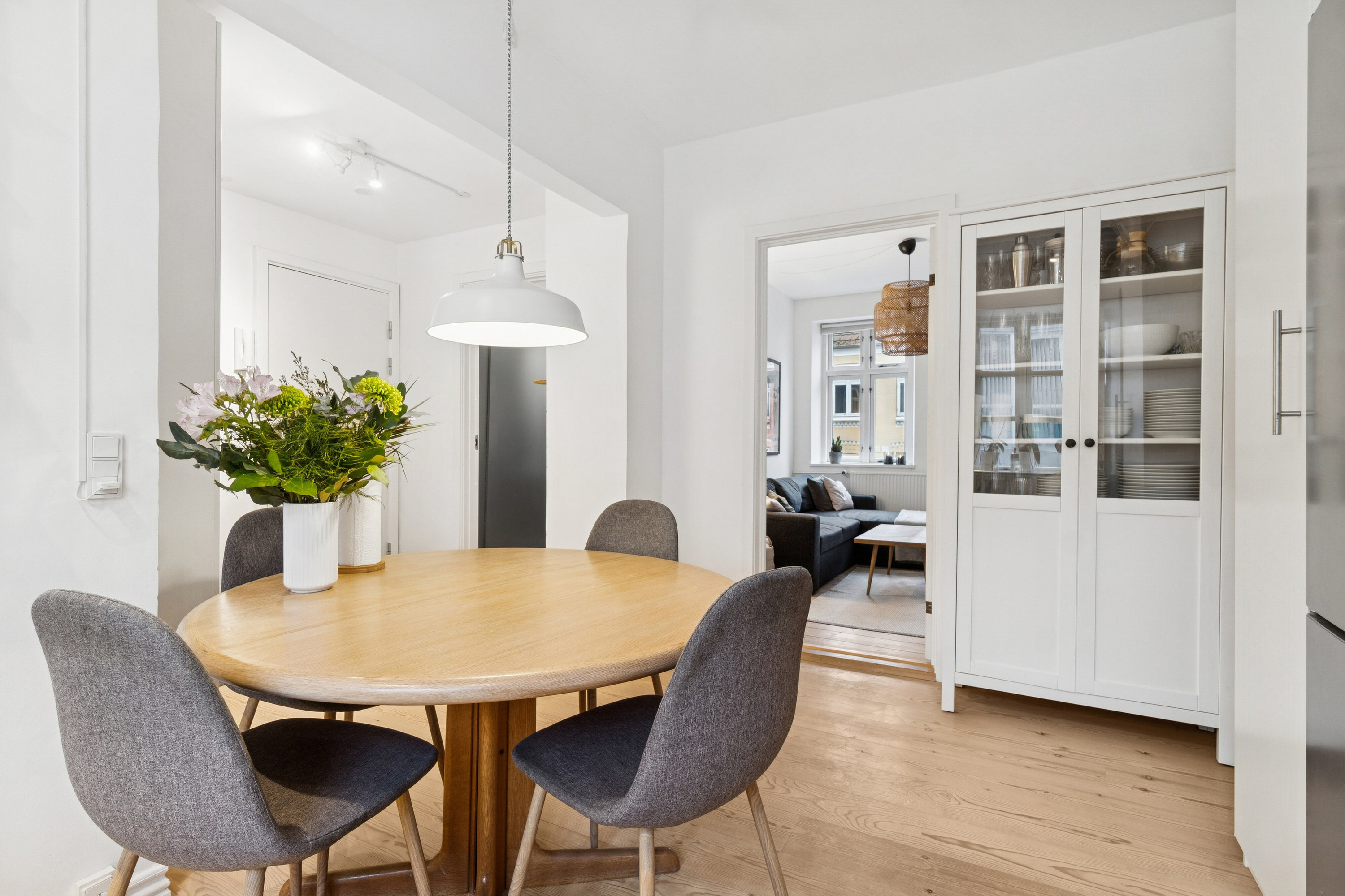 Fremhævet køkken/alrum billede i fuldskærmstilstand. Billede af Rosenkrantzgade 8A, st.., 8000 Aarhus C