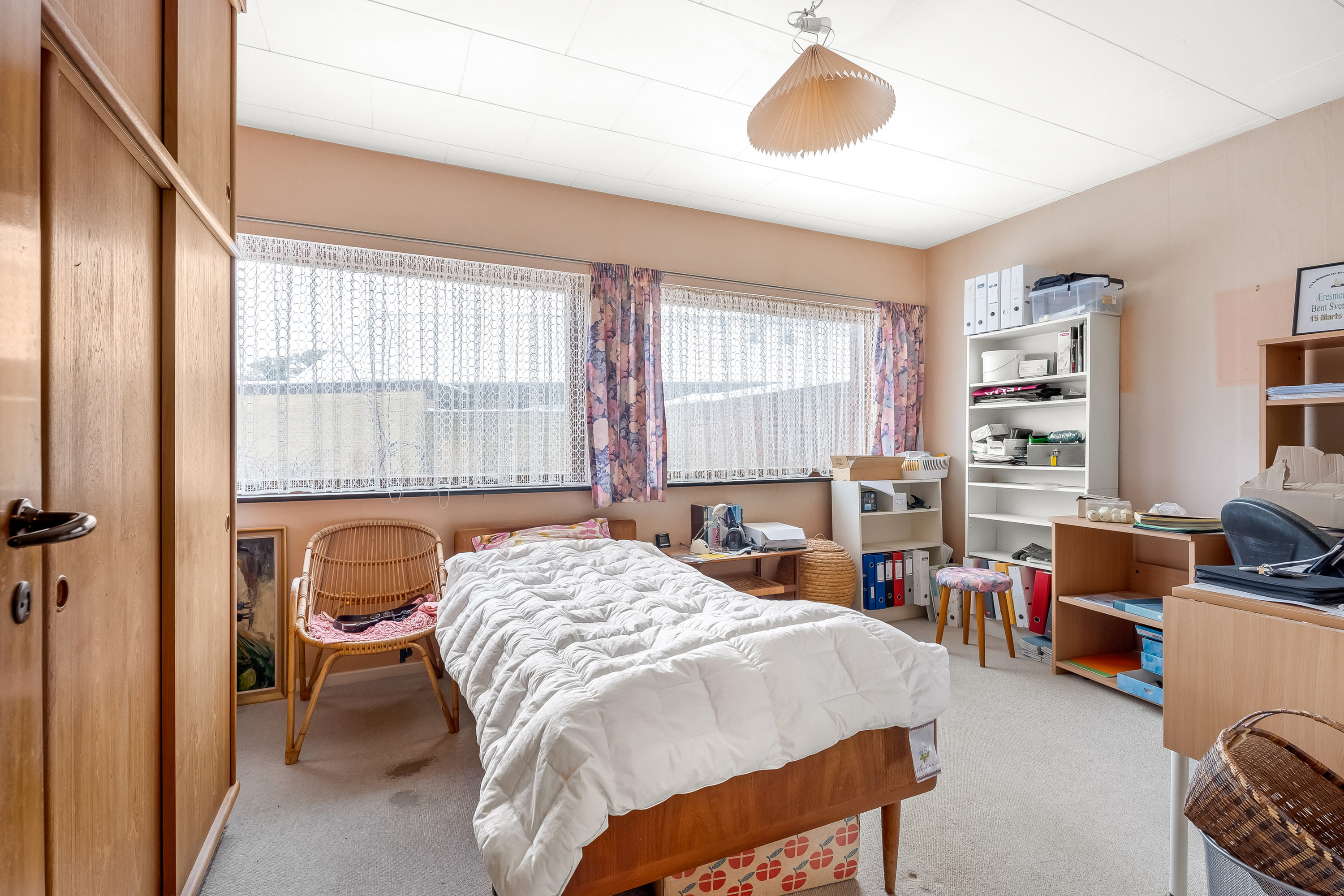 Fremhævet soveværelse billede i fuldskærmstilstand. Billede af Møllemarksvej 10, 4900 Nakskov