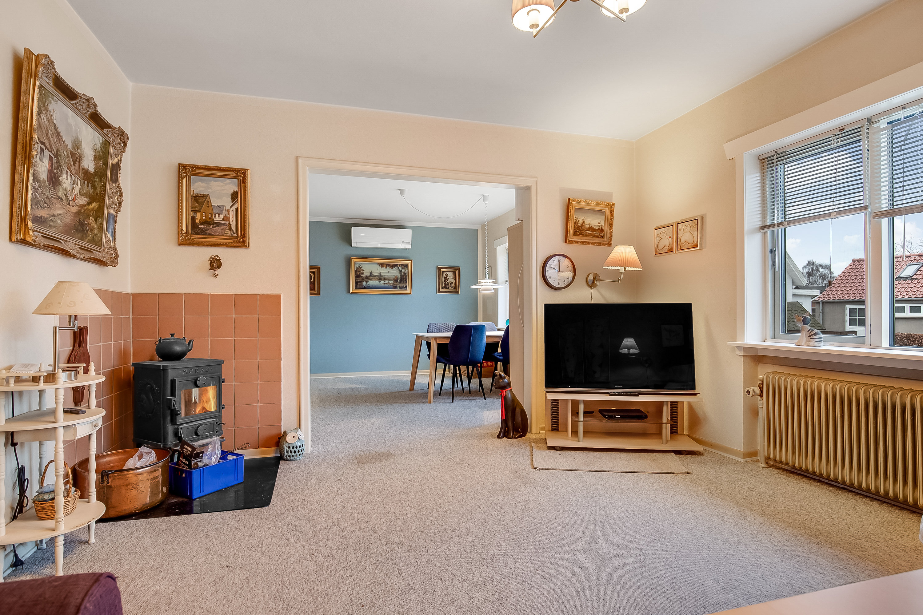 Fremhævet stue billede i fuldskærmstilstand. Billede af Thorsvej 64, 7000 Fredericia