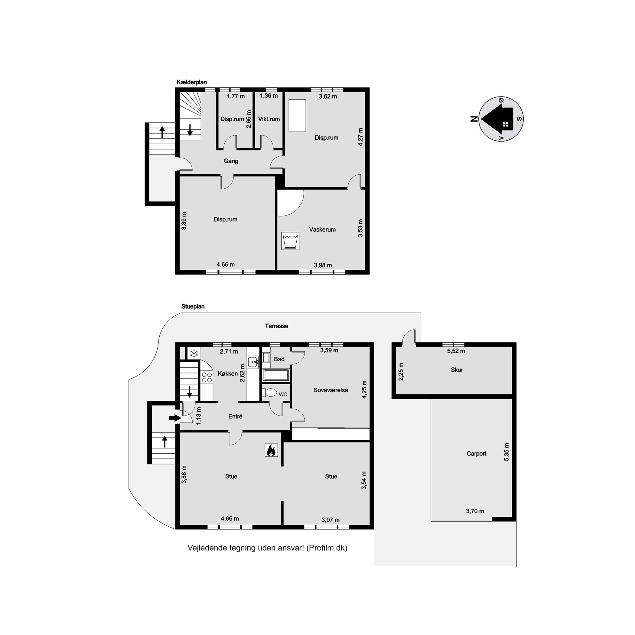 Plantegninger billede af Thorsvej 64, 7000 Fredericia