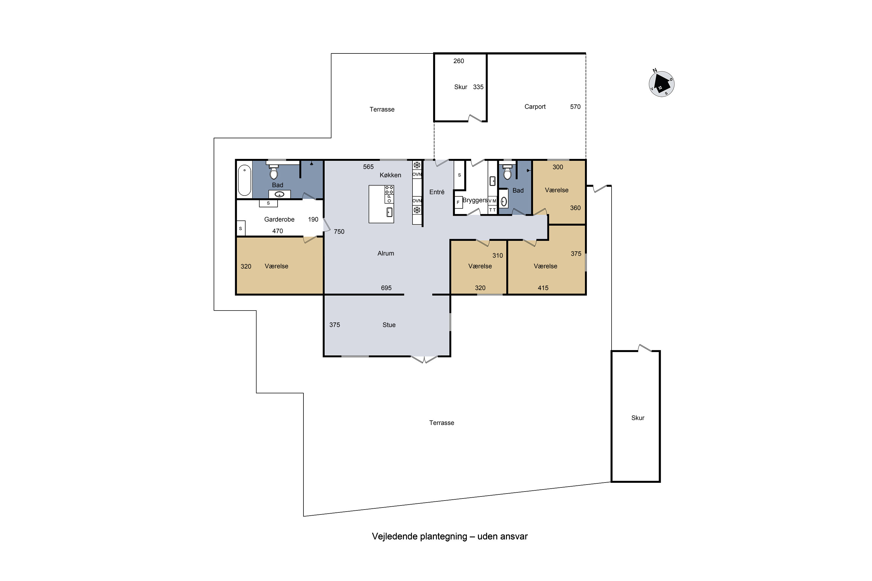 Plantegninger billede af Balstrupvej 80, Balstrup, 4100 Ringsted