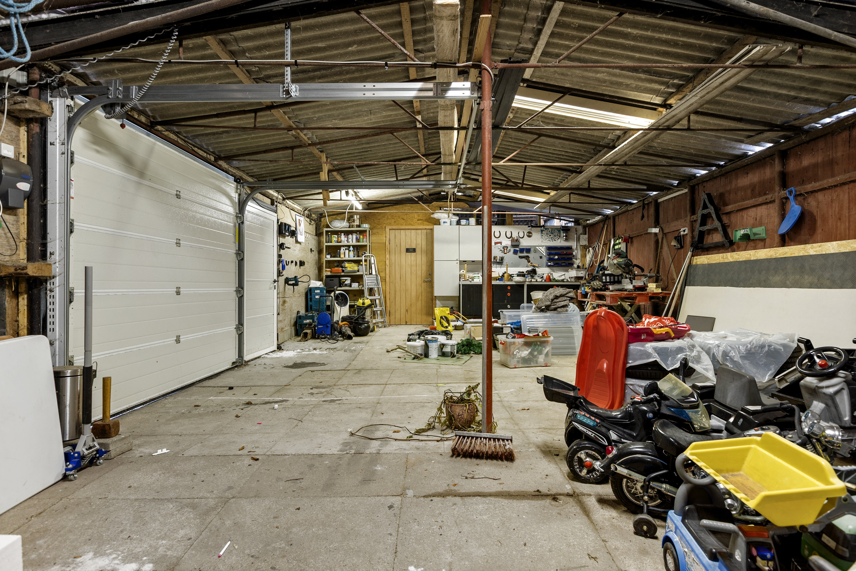 Fremhævet garage billede i fuldskærmstilstand. Billede af Ørslev Gade 86, Ørslev, 4100 Ringsted