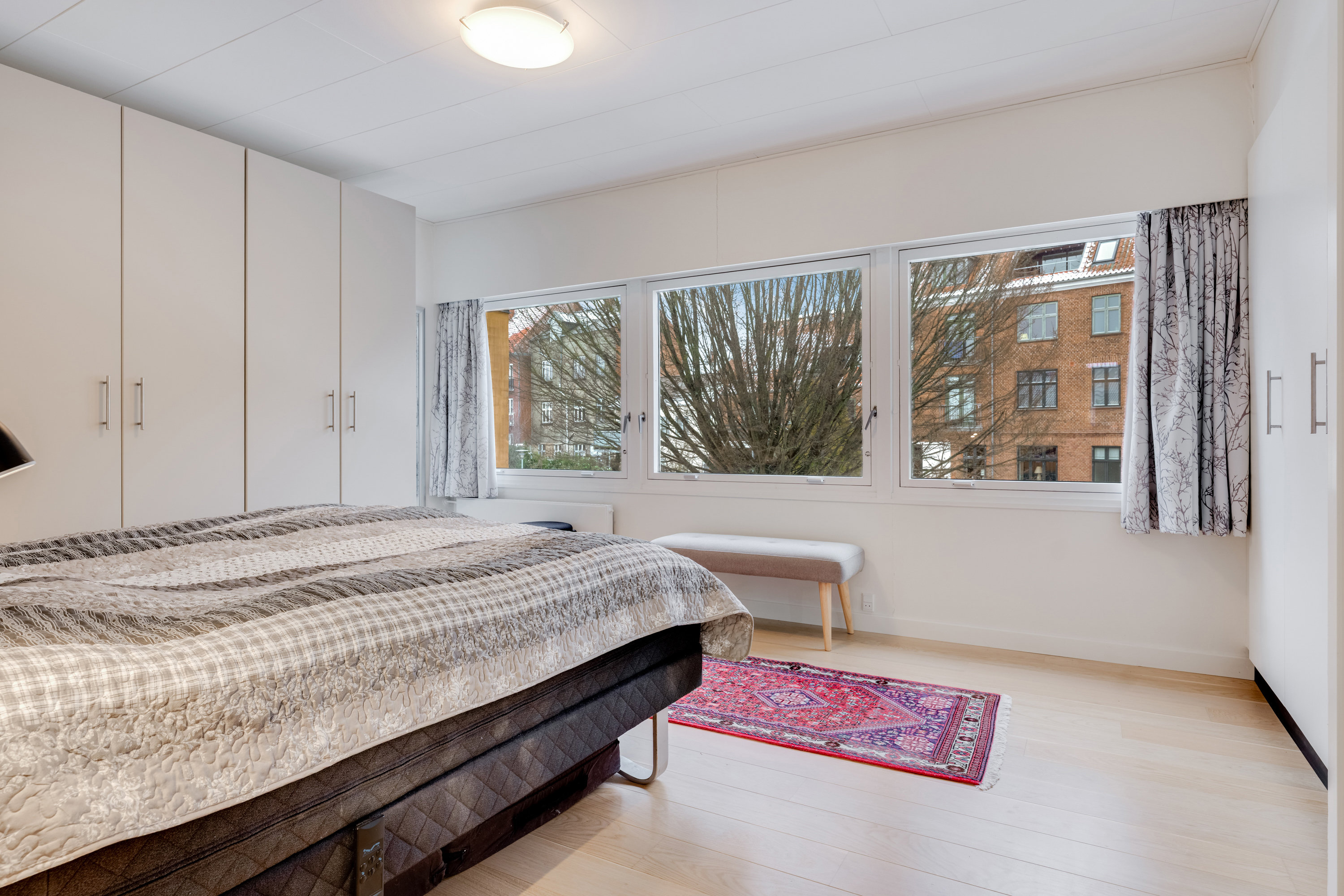 Fremhævet soveværelse billede i fuldskærmstilstand. Billede af Nyenstad 17, 5800 Nyborg