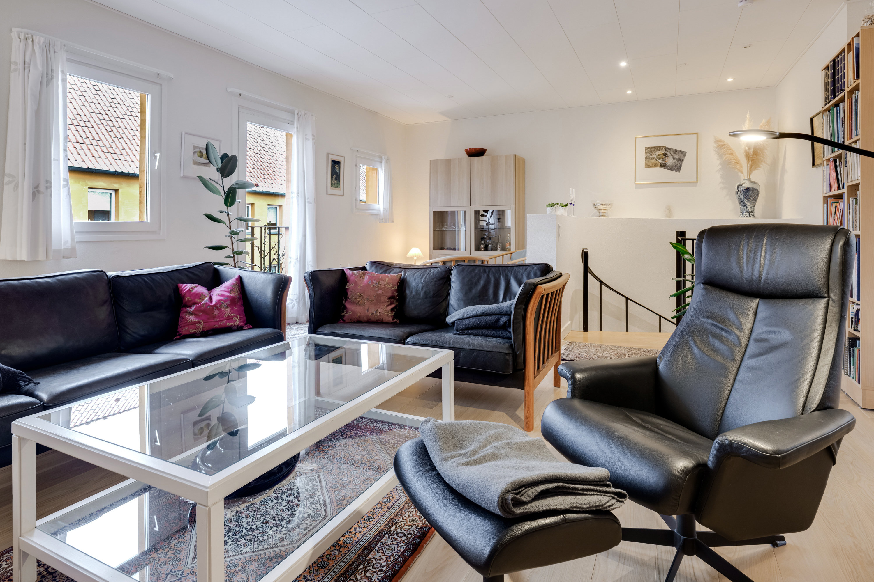 Fremhævet stue billede i fuldskærmstilstand. Billede af Nyenstad 17, 5800 Nyborg